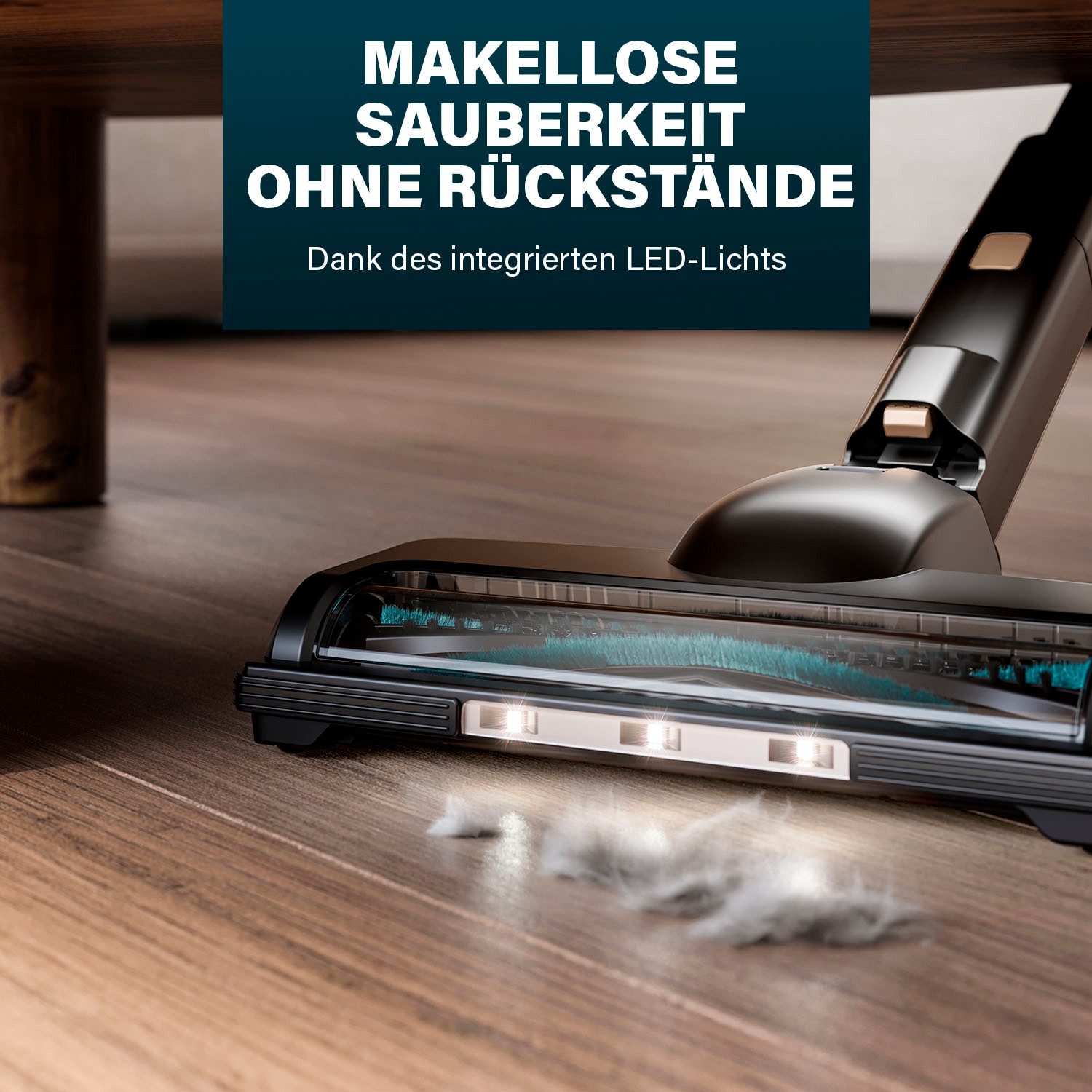 PRINCESS Stielstaubsauger 339395 Akku Ultimate Storm, 300 W, beutellos, 27 kPa, 45 min Laufzeit, BLDC-Motor, Tierhaare, Beutellos, 3 Stufen