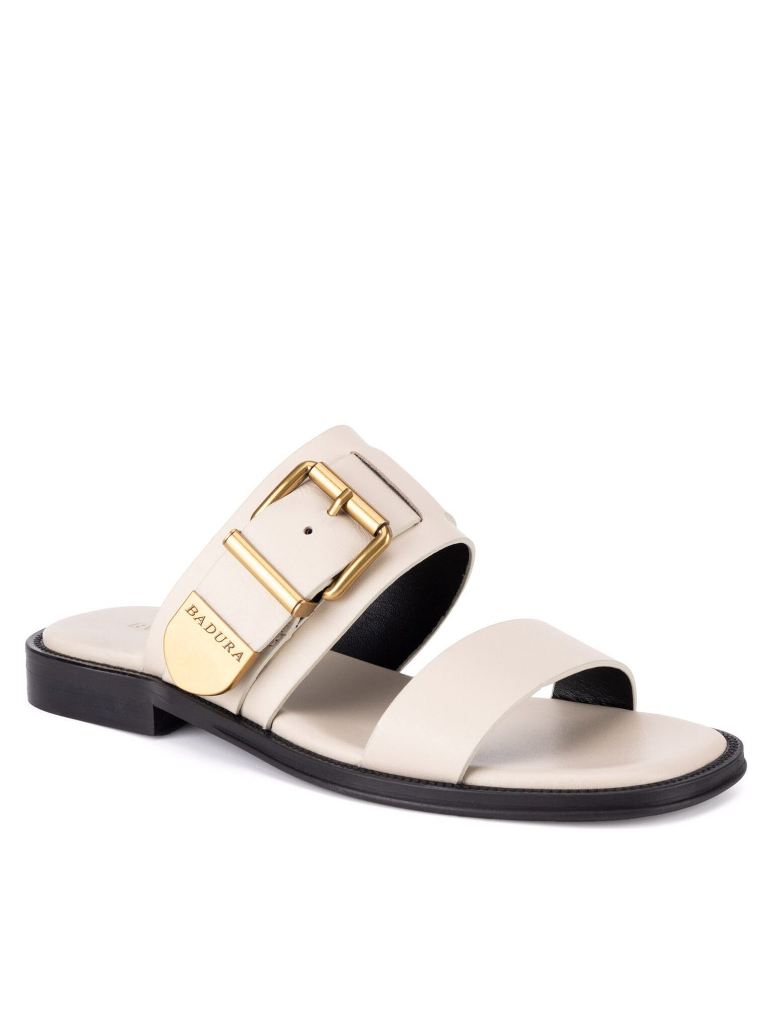 Badura Badura Damen-Flip-Flops weiß LOTUS-118261 Badepantolette