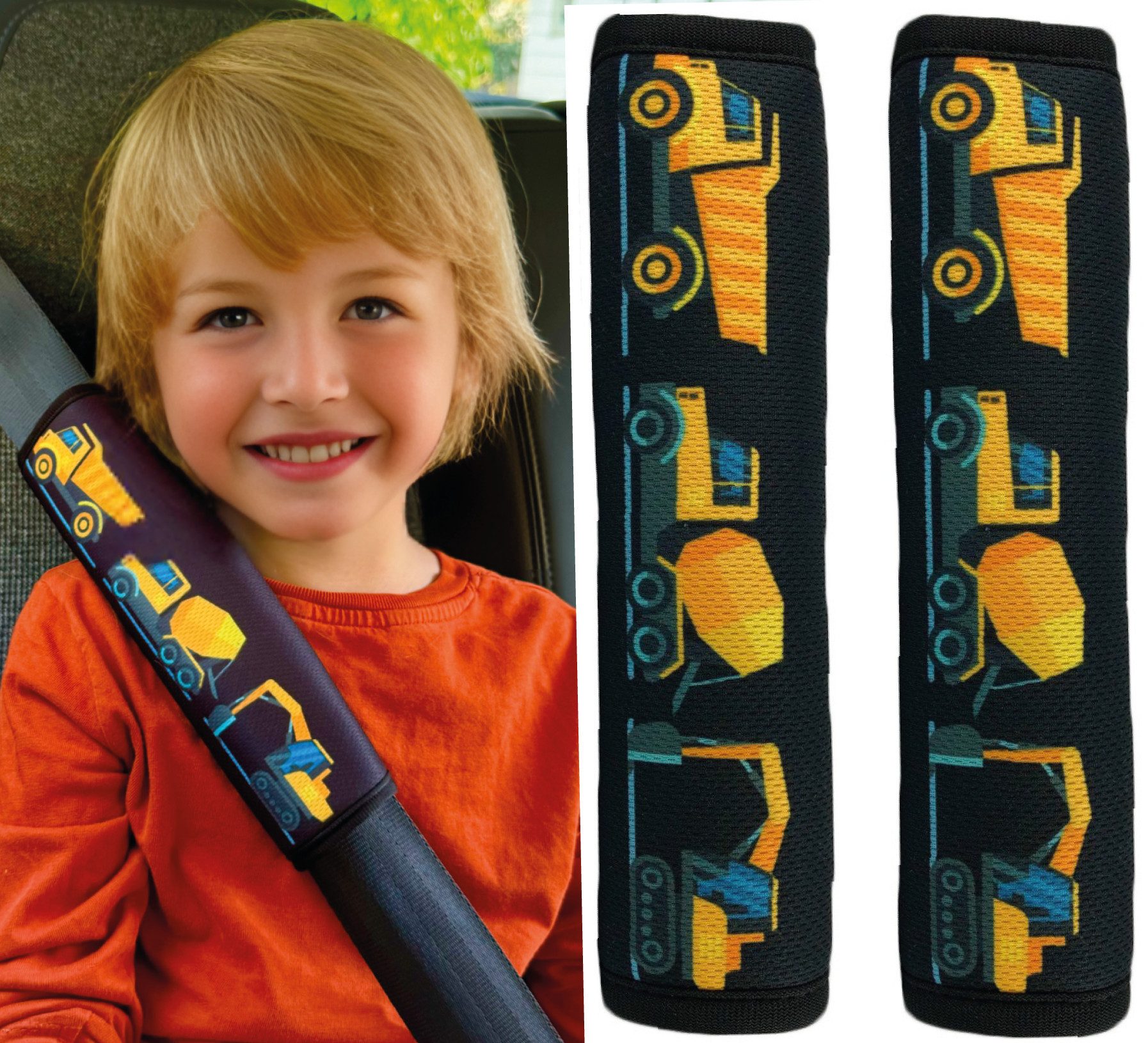 Schlafkissen Kinder Auto Gurtpolster Gurtschutz Sicherheitsgurt Polster