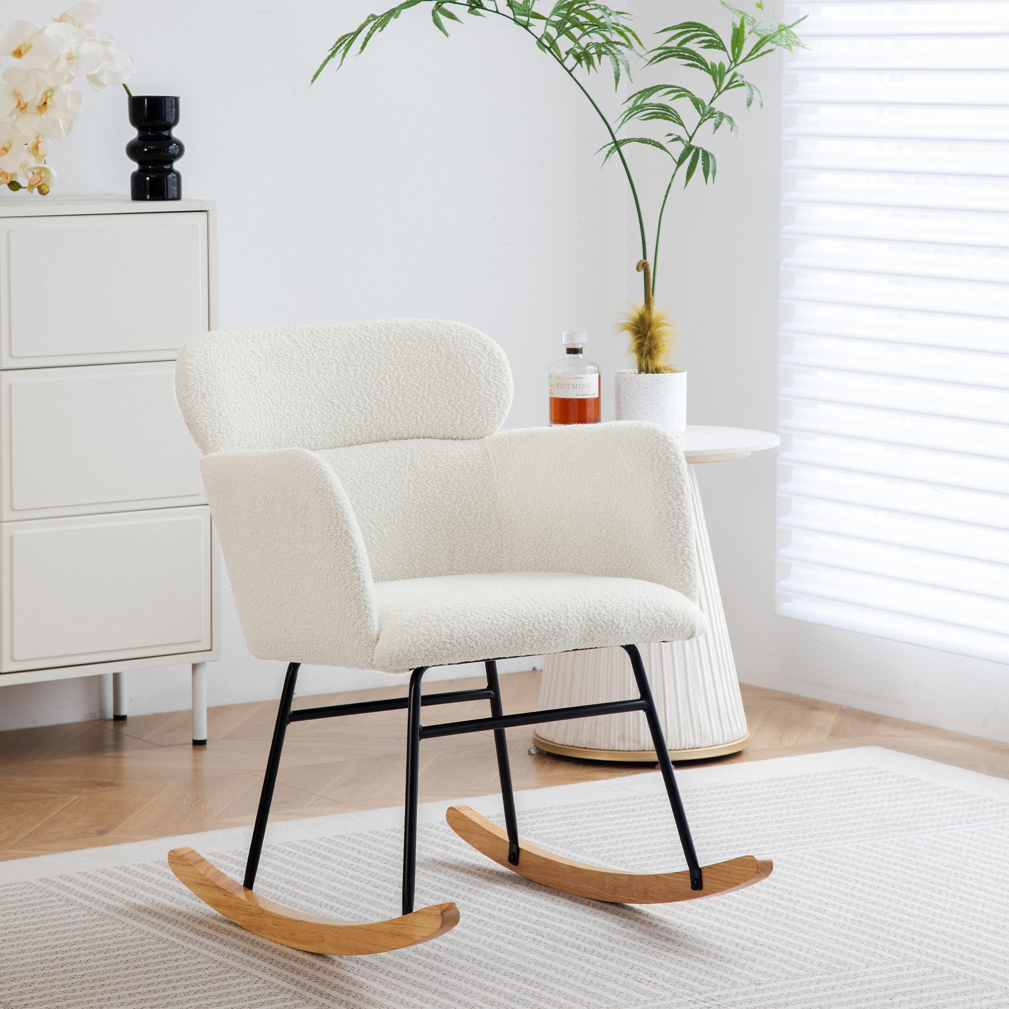 HAUSS SPOLE Schaukelstuhl Eleganter Freizeitstuhl mit günstig online kaufen