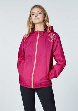 Chiemsee Outdoorjacke Regenjacke mit Labelprint an der Schulterpartie 1