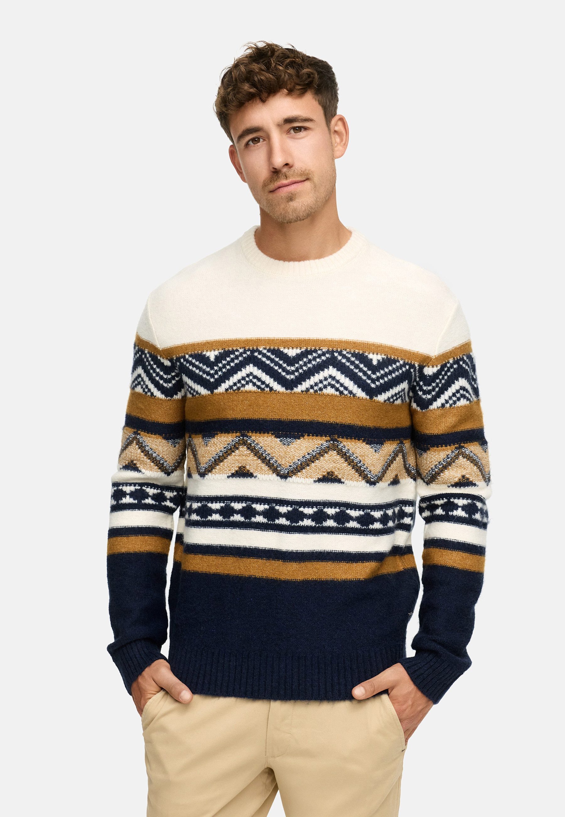Strickpullover Herren INAxton Pullover Herrenpullover
