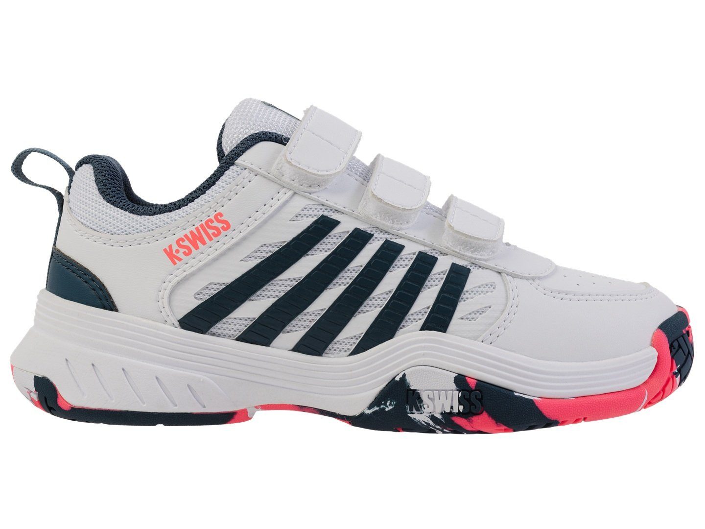 K-Swiss Performance Court Express 2 Strap/Klettverschluss Allcourt 2025 weiss Tennisschuh