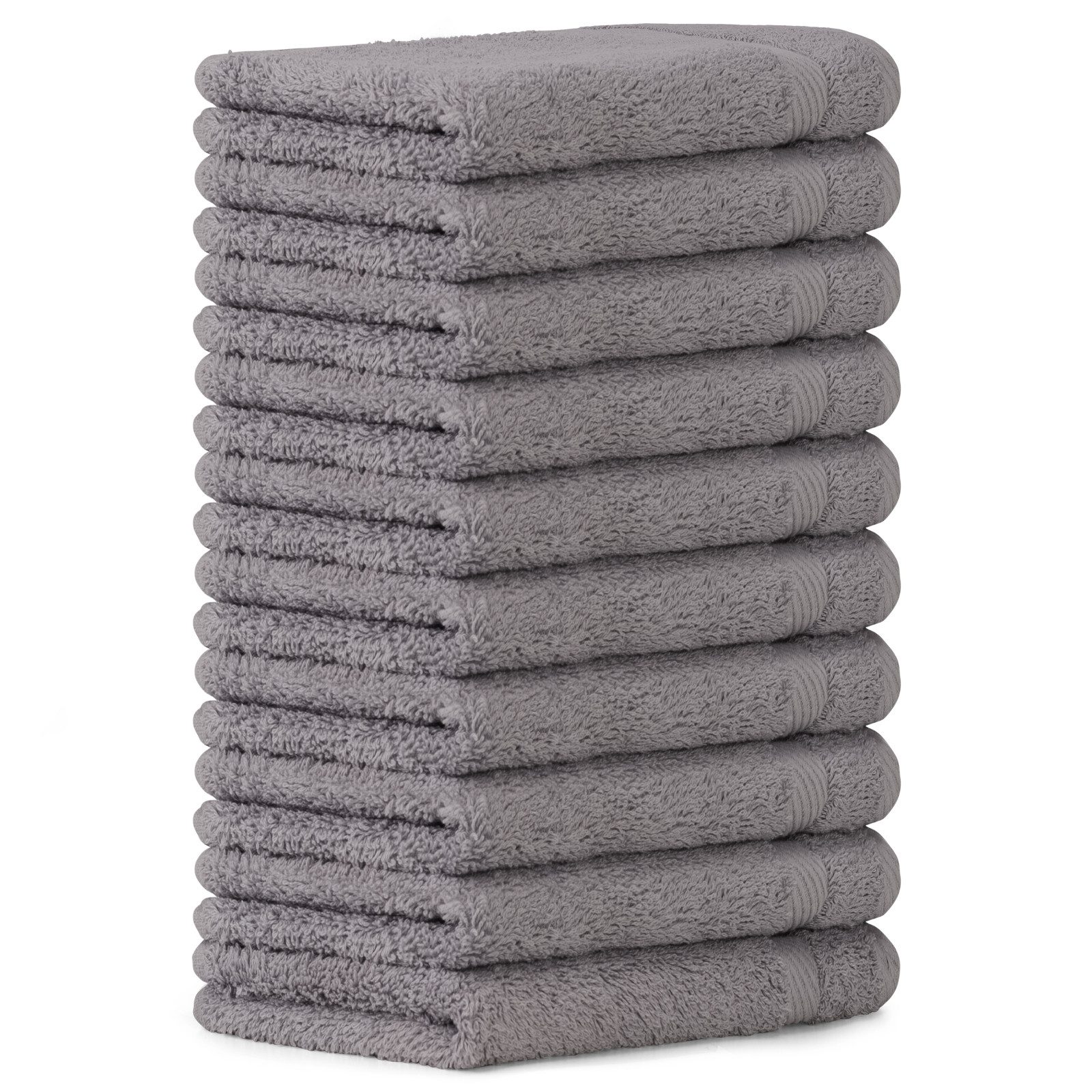 Juego De 6 Toallas Algodón 450 Gr/m2 Dalia Basics El Corte Inglés