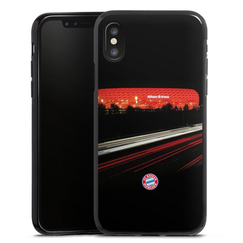 DeinDesign Handyhülle FC Bayern München FCB Stadion FC Bayern München Allianz Arena, Apple iPhone X Silikon Hülle Bumper Case Handy Schutzhülle