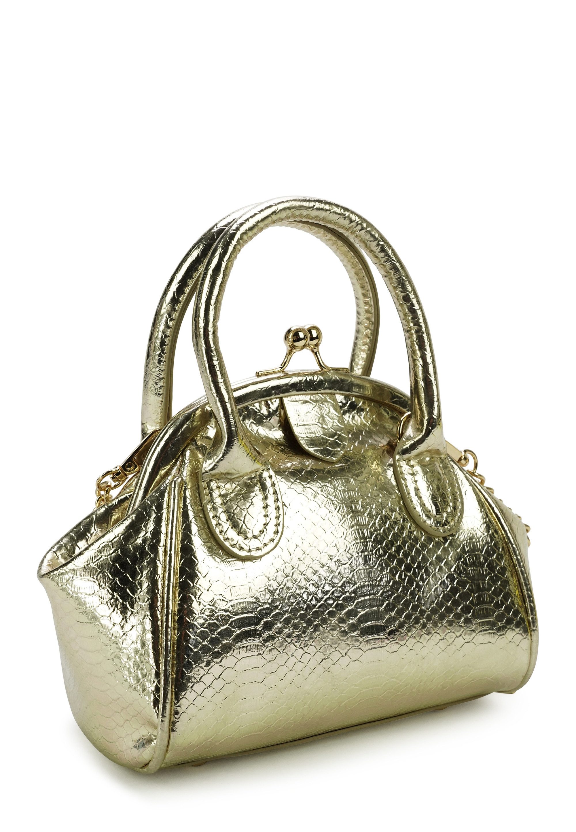 Harpa Henkeltasche VALENTINA, in glänzender Kroko-Optik günstig online kaufen