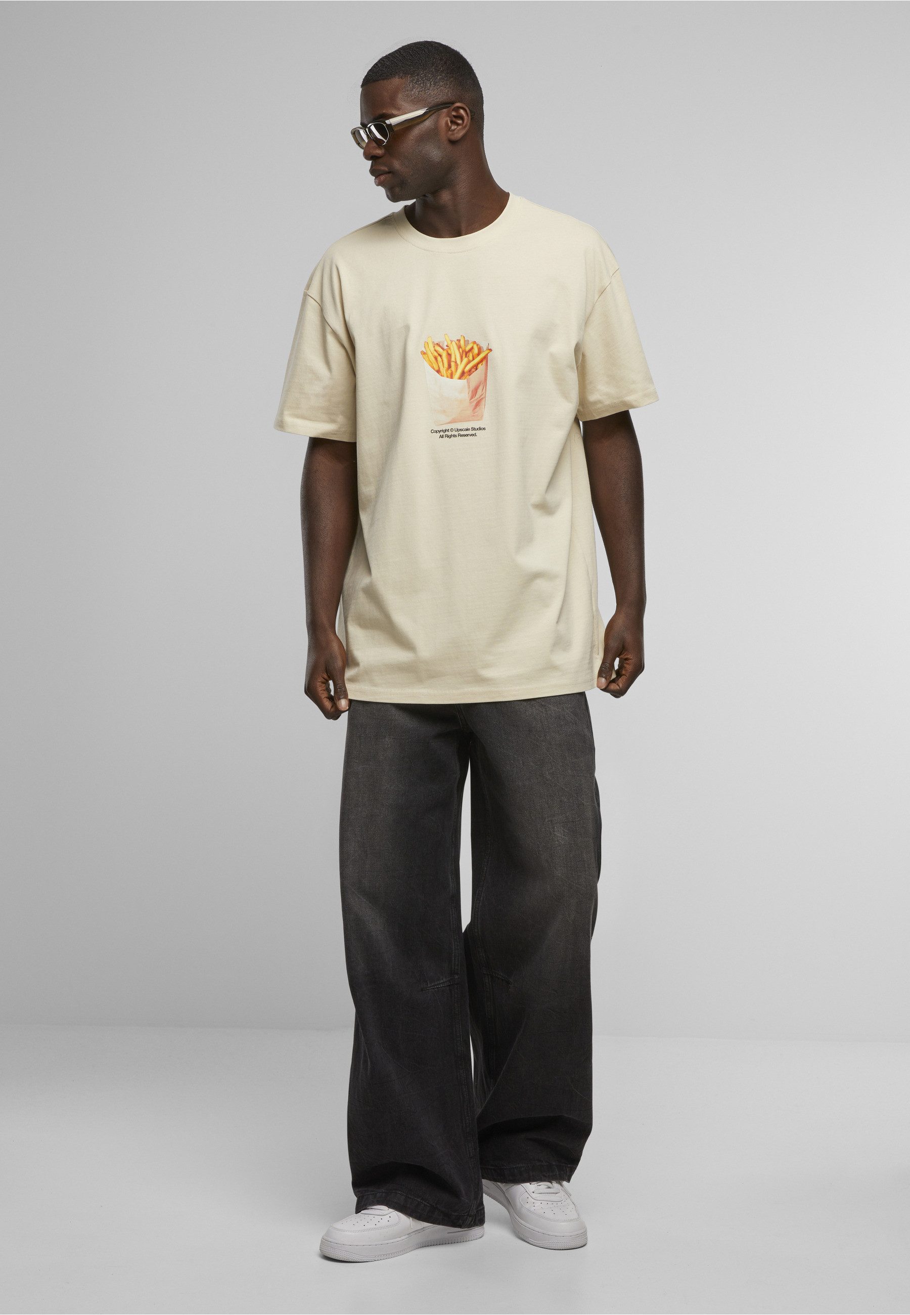Upscale by Mister Tee T-Shirt Upscale by Mister Tee Small Fries Heavy Oversize Tee (1-tlg)