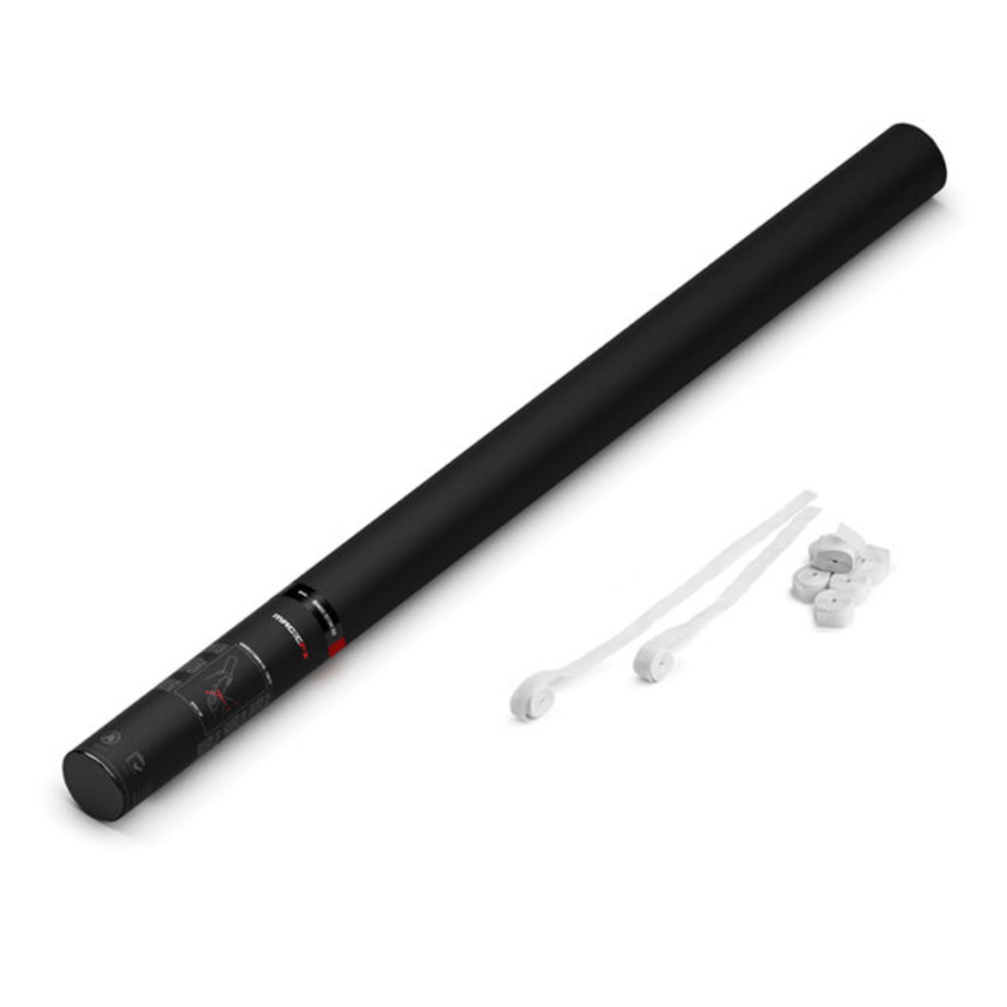 MagicFX Electric Cannon 80 Cm – Konfetti-Kanone Mit Silber & Weiß Konfetti Für Partys & Events