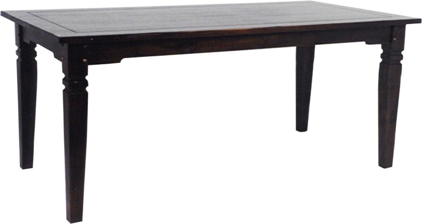 verlängerbar Lamellenoptik durch Ansteckplatten Breite mit SIT Tisch Esstisch cm, Samba, in Wunderschöner 160 Ansteckplatten,