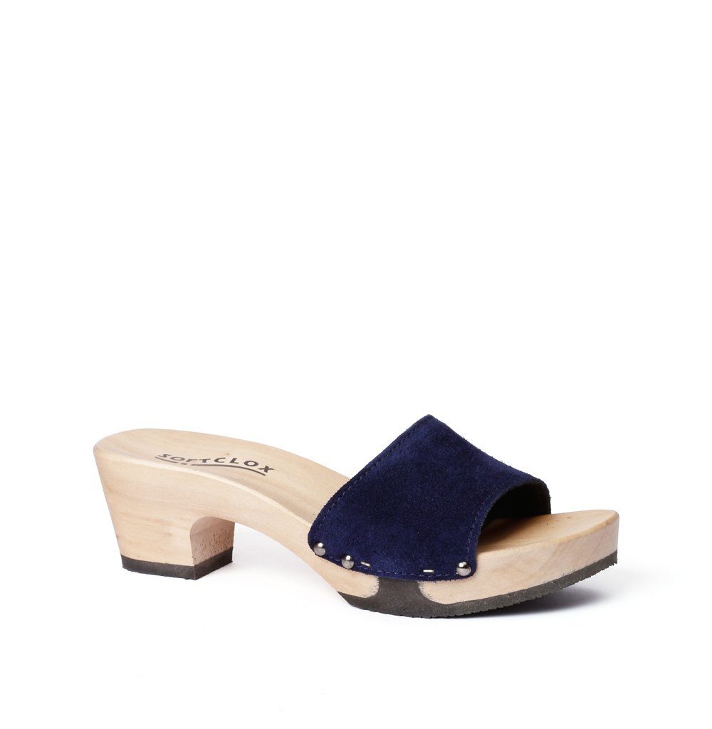 Softclox KELLY Kaschmir midnight (hazelnut) Pantolette