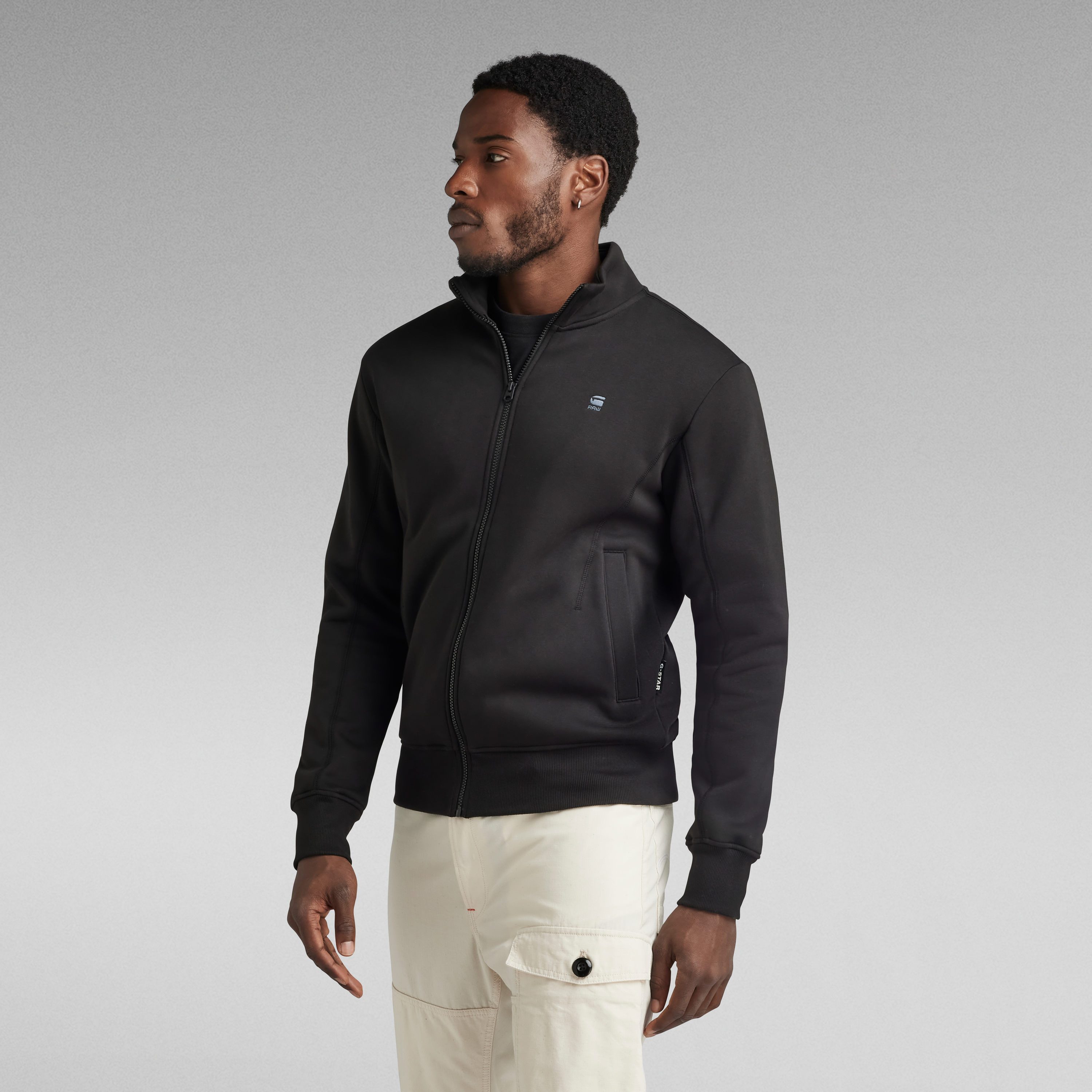 G-STAR Sweatjacke mit Logostickerei auf der Brust günstig online kaufen