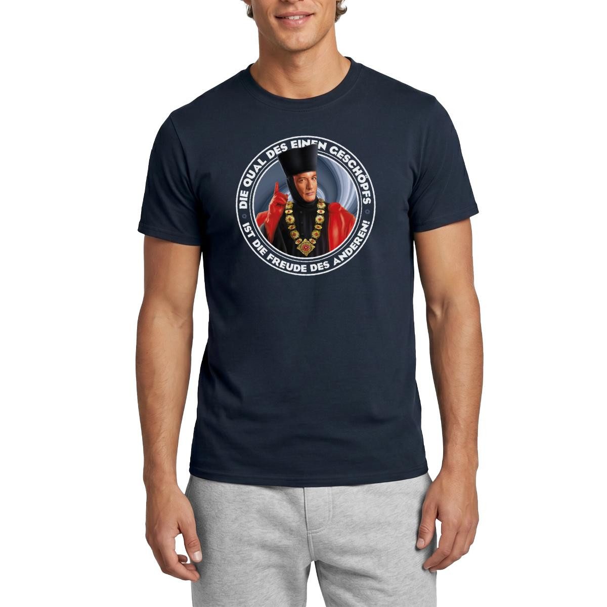 T-Shirt Star Trek The Next Generation Q Spruch Männer T-Shirt