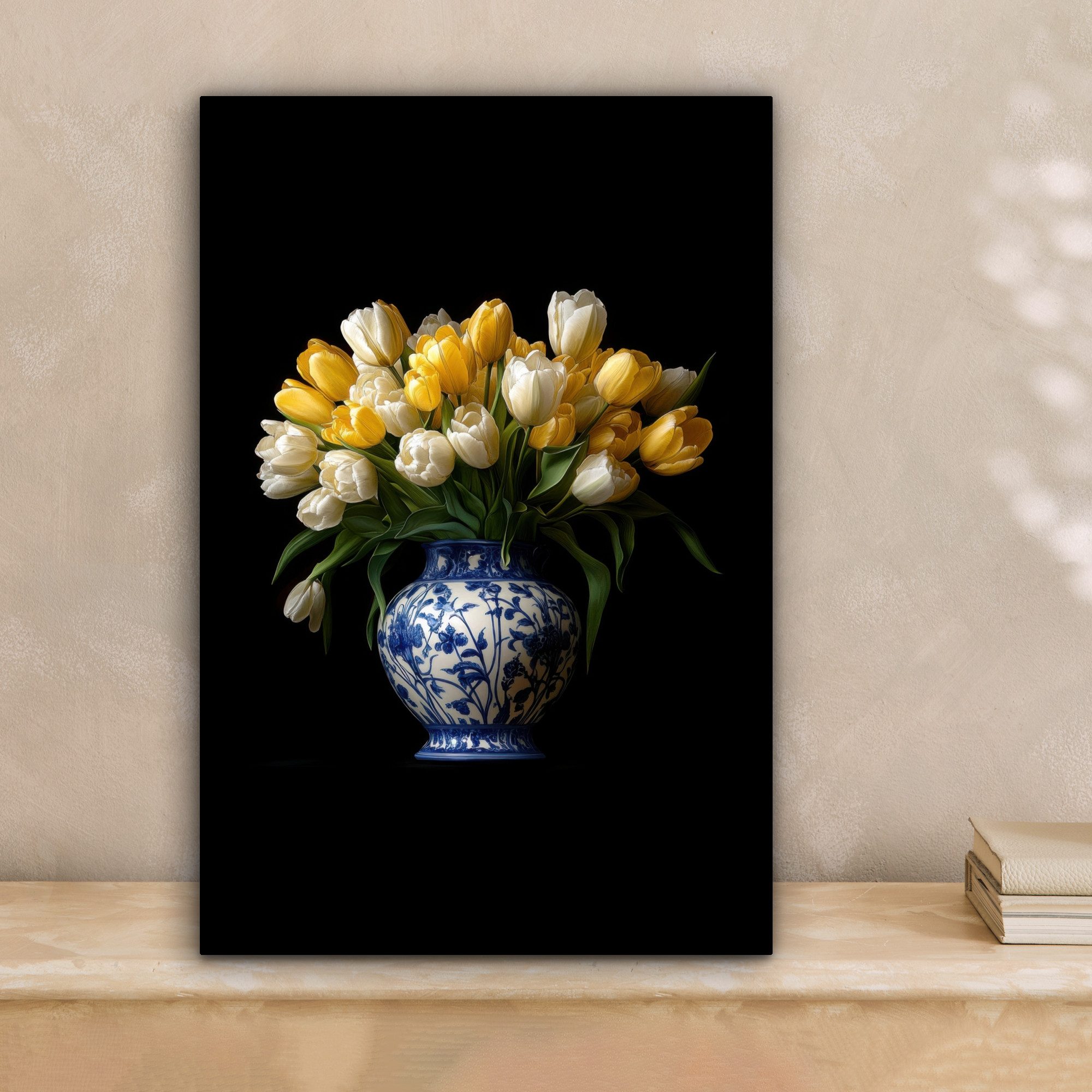 OneMillionCanvasses® Leinwandbild Gelb - Tulpen - günstig online kaufen