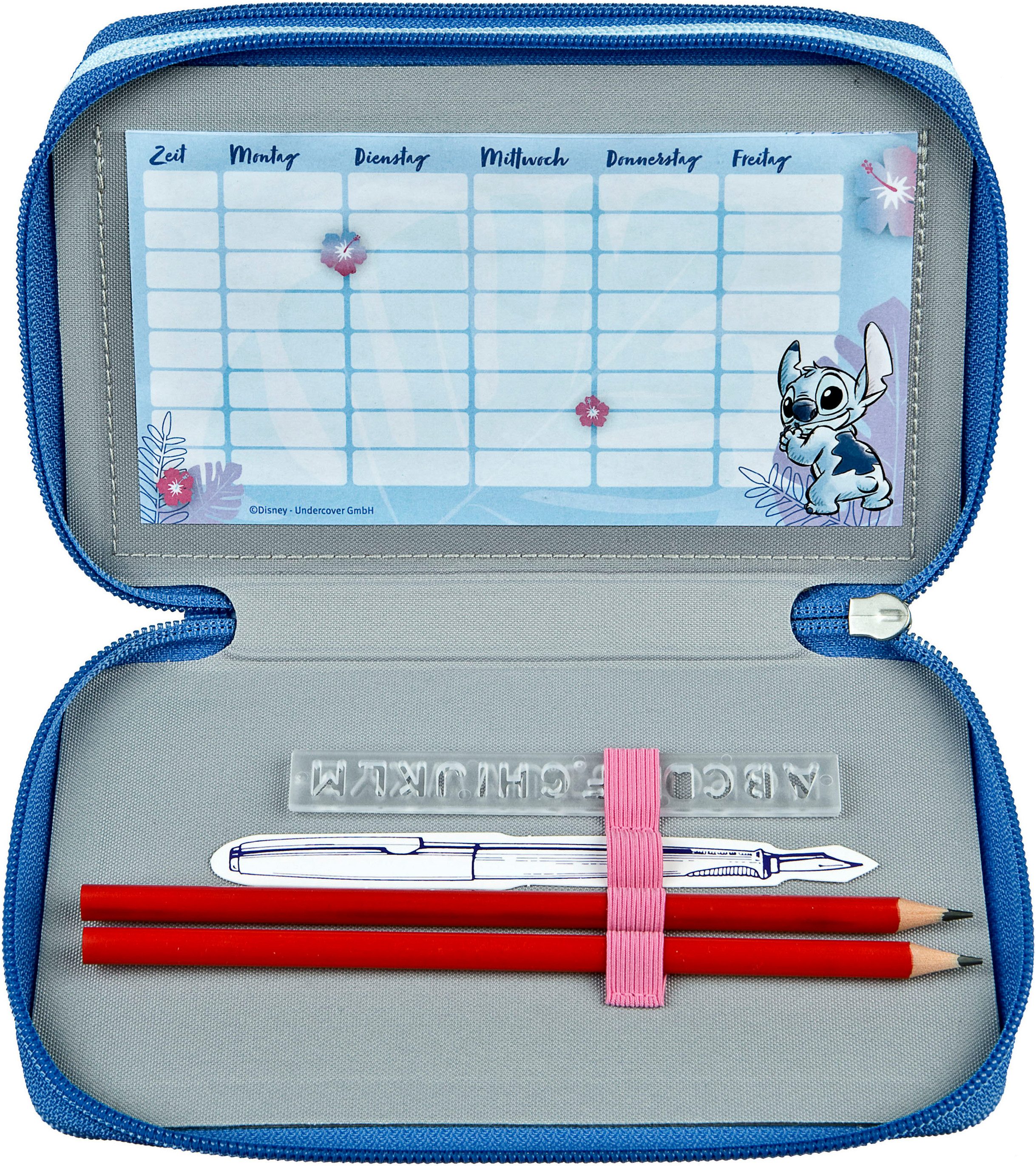 Scooli Federmäppchen Tripledecker, Lilo & Stich, günstig online kaufen