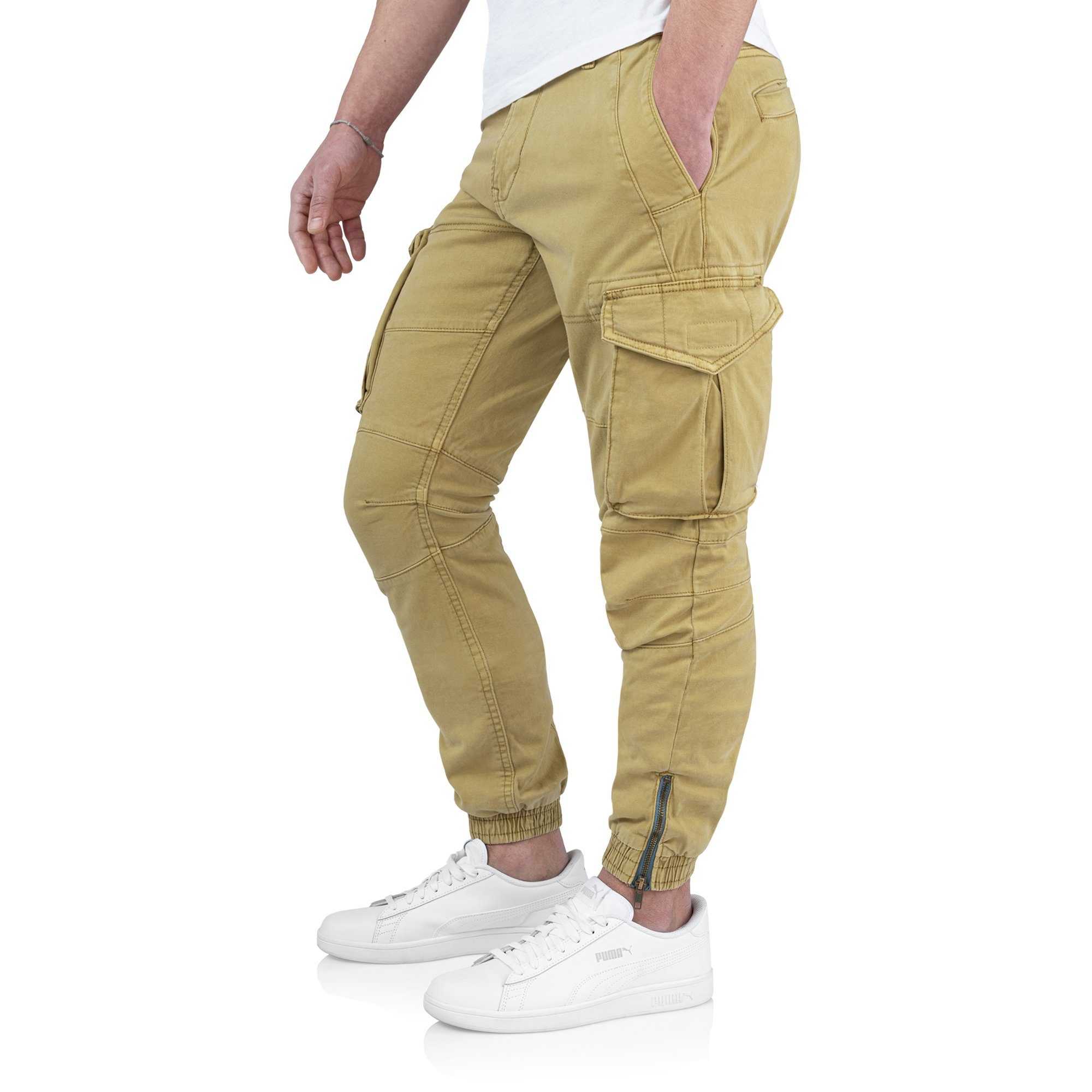 Cargohose FALKENSTEJN Kruger - Herrencargohose Freizeithose Trekkinghose