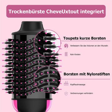 Bifurcation Ionic-Haartrockner Rundbürste Friseur Haartrockner Bürste 4 in 1 für das Haarstyling