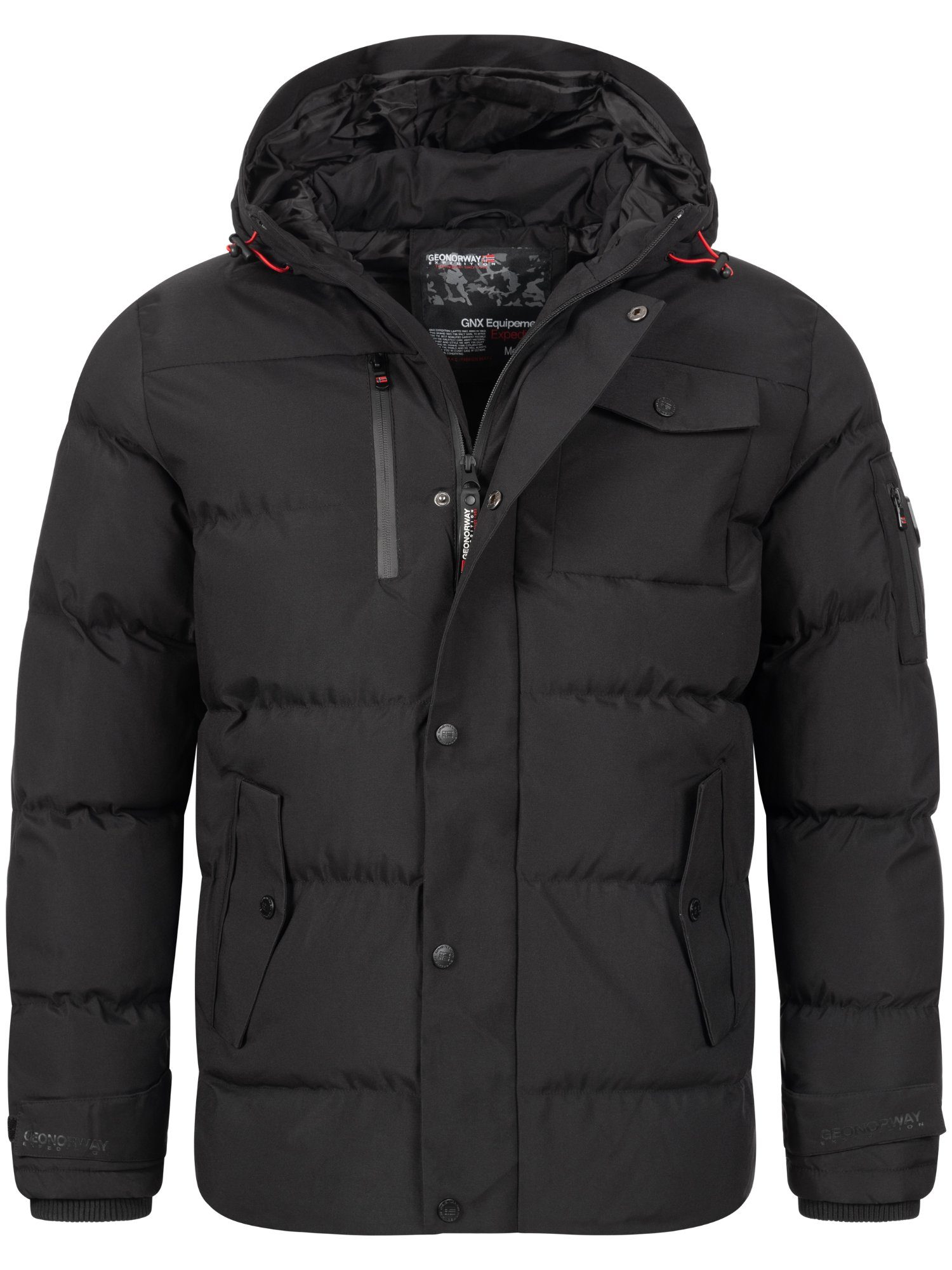 Geo Norway Winterjacke Herren Winterjacke Steppjacke H-357