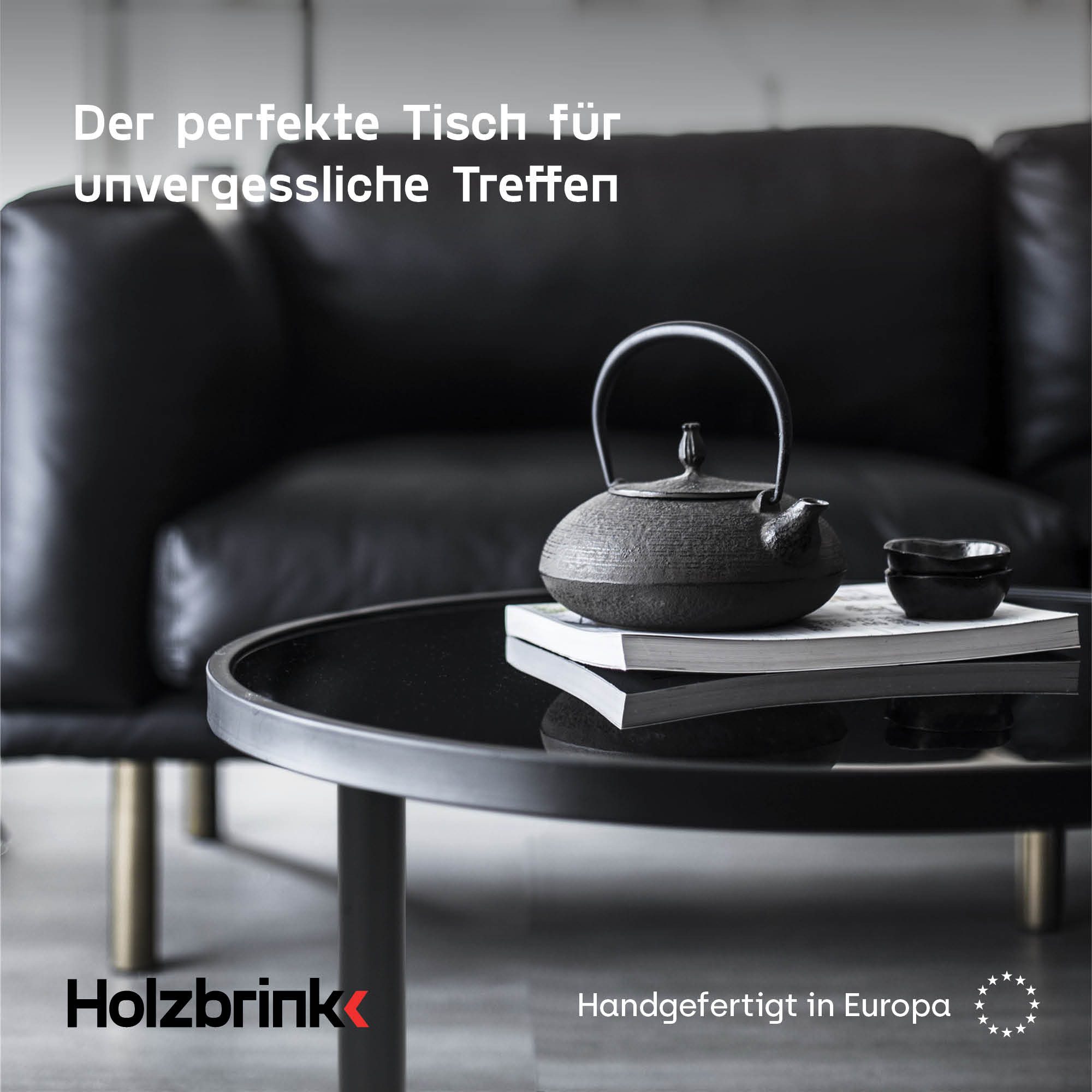 HOLZBRINK Tischbein Tischbeine 43 cm Metall Elfenbein 4 Stk. Ø42,4 mm, Möbelfüße für Couchtisch, Nachttisch, Bank, TV-Tisch – Bild 4 von 5