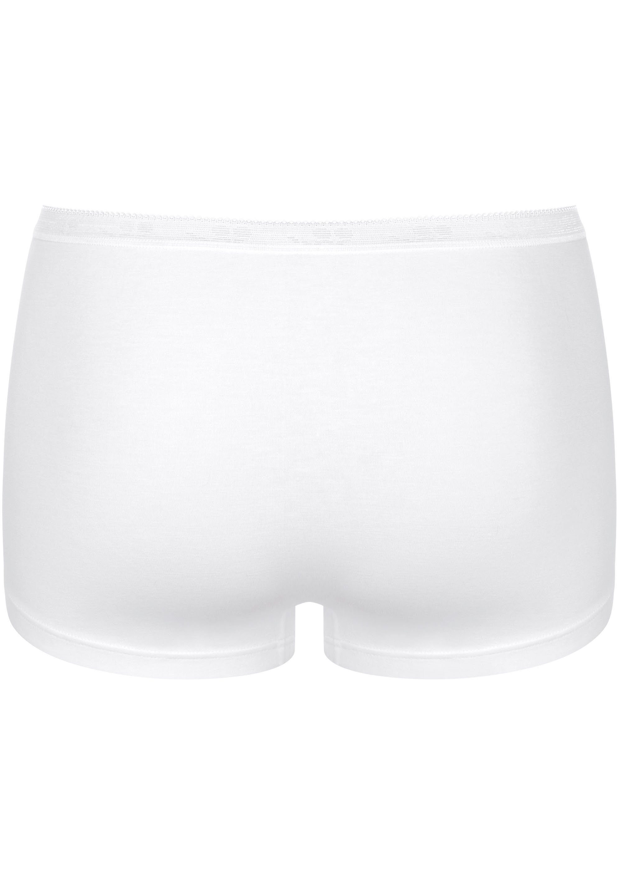 Basic Panty Sloggi mit (Packung, sloggi-Flag white + 2-St) Short kleinem