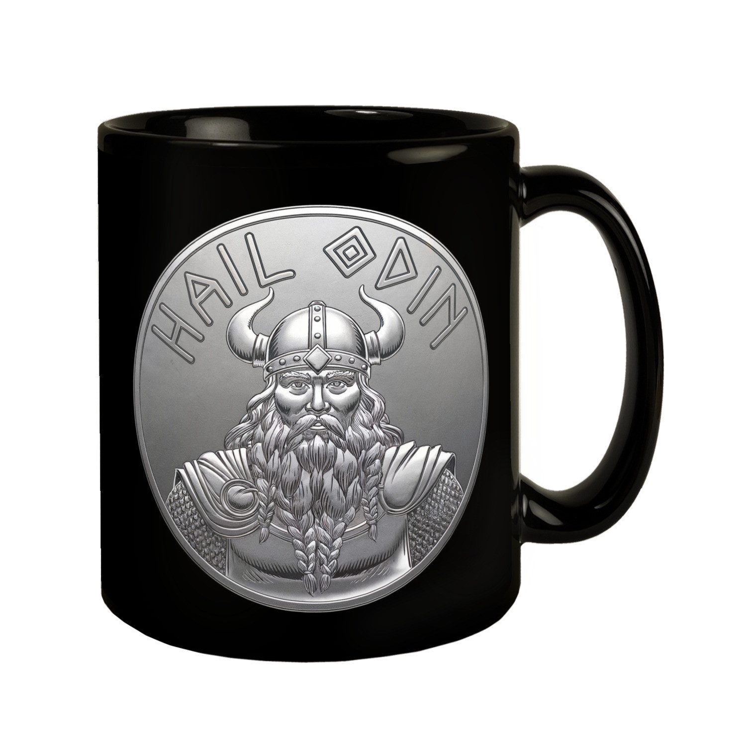 speecheese Tasse HAIL ODIN Tasse - Silbernes Amulett