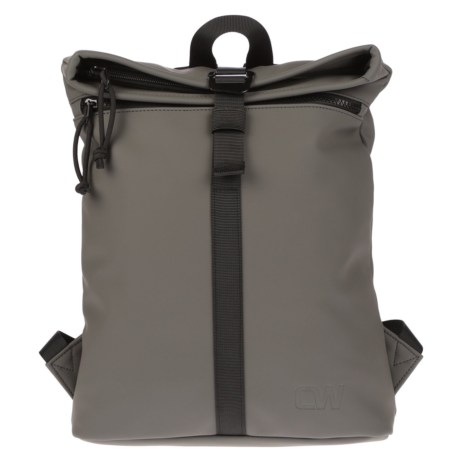 Christian Wippermann Cityrucksack Kleiner Damen Roll up Rucksack Plane Tasche (1-tlg, 1-tlg), Fahrradrucksack Kurier Rollup Bag