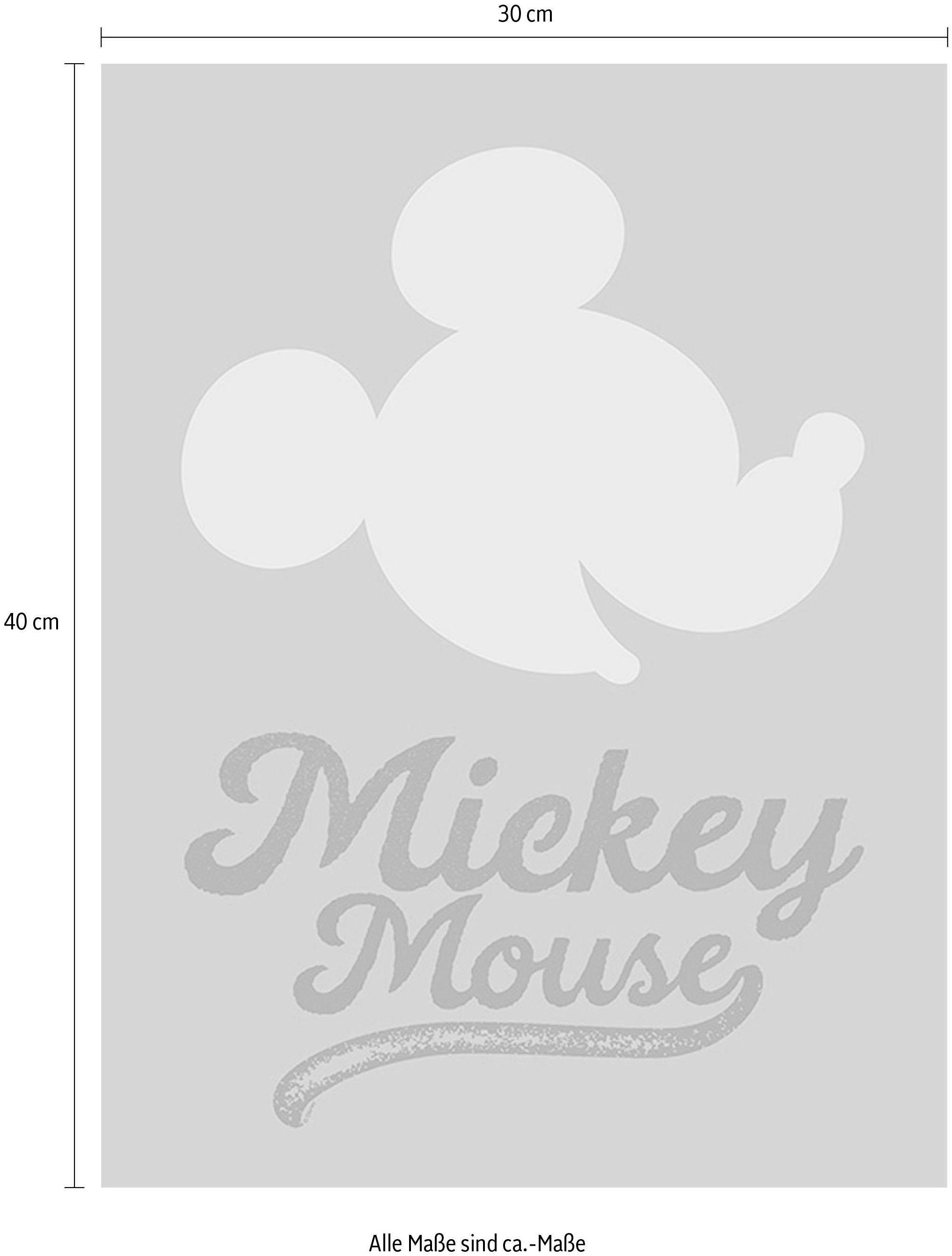 Komar Schlafzimmer, Mickey (1 Kinderzimmer, Head, Disney Poster St), Wohnzimmer Green Mouse