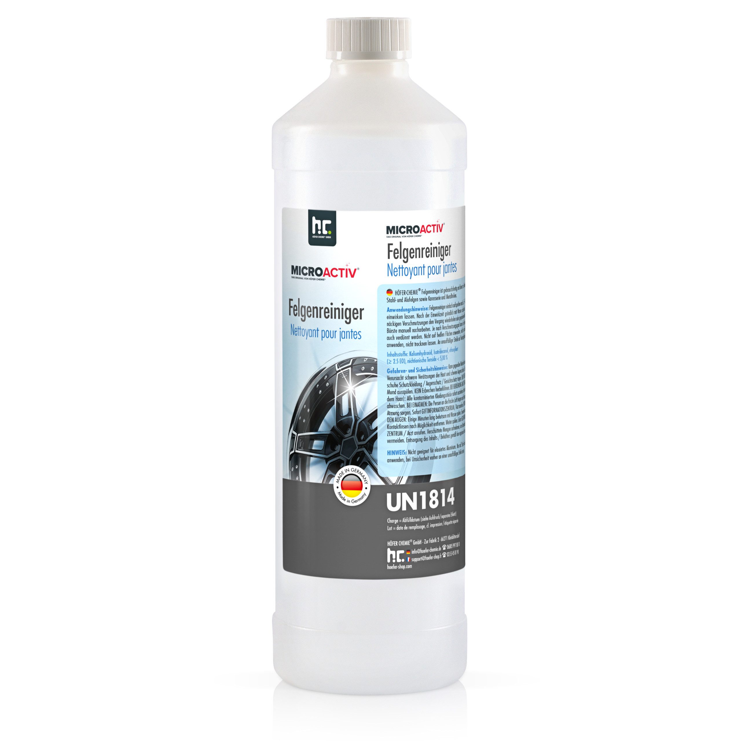 1 L Microactiv® Felgenreiniger - anwendungsfertig Felgenreiniger