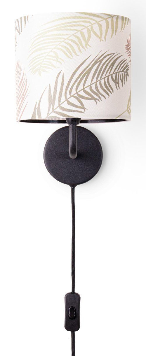 Paco Home Wandleuchte LUCA, ohne Leuchtmittel, Wandlampe Nachtlicht Kinder Deko Wohnzimmer Лампи Innen Jungle