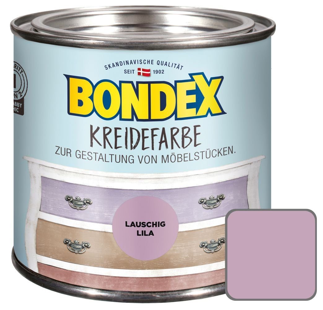 Bondex Holzschutzlasur Bondex Kreidefarbe 500 ml lauschig lila