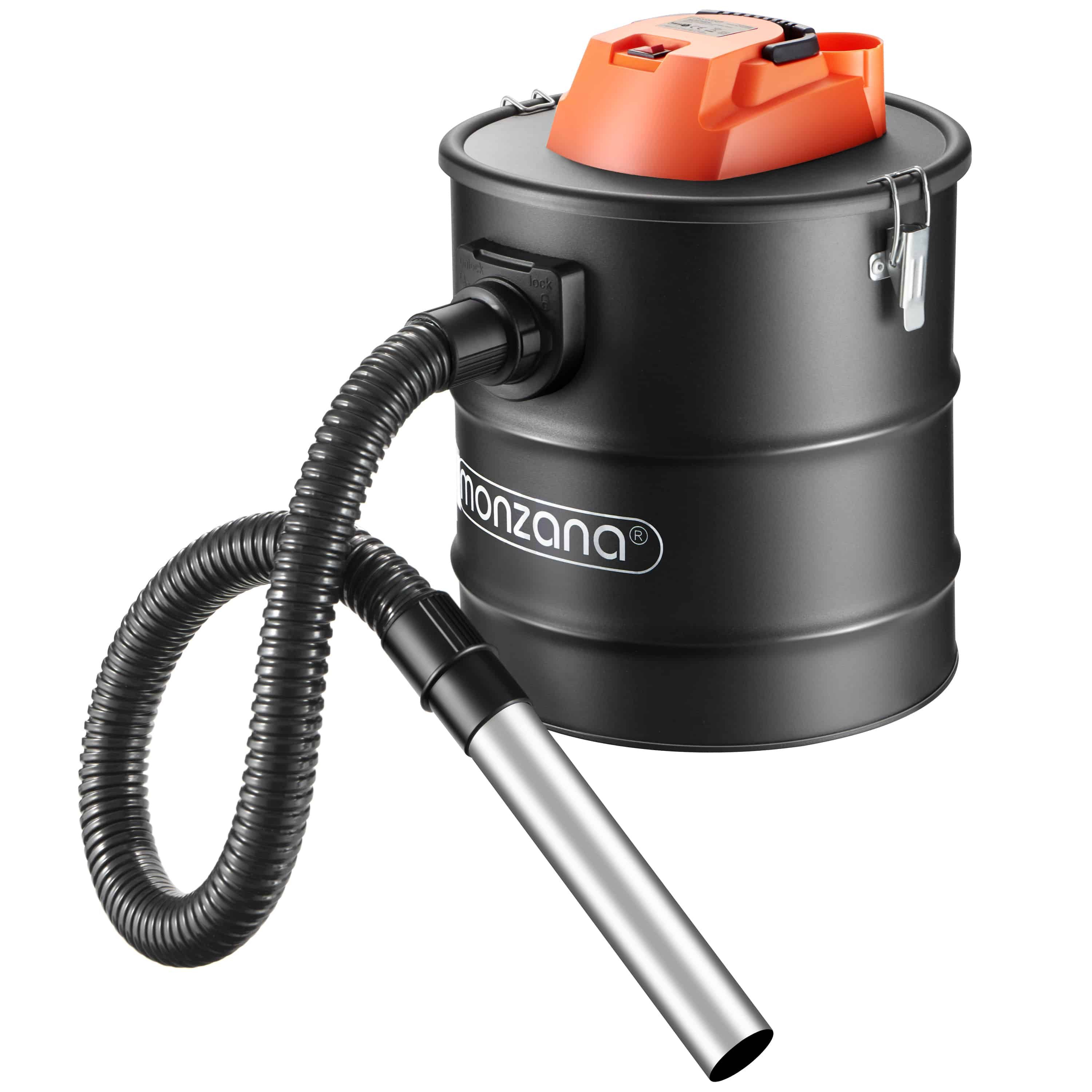 monzana Aschesauger, Aschesauger Kaminsauger 1200W Blasfunktion 20L Behälter mit Vorfilter