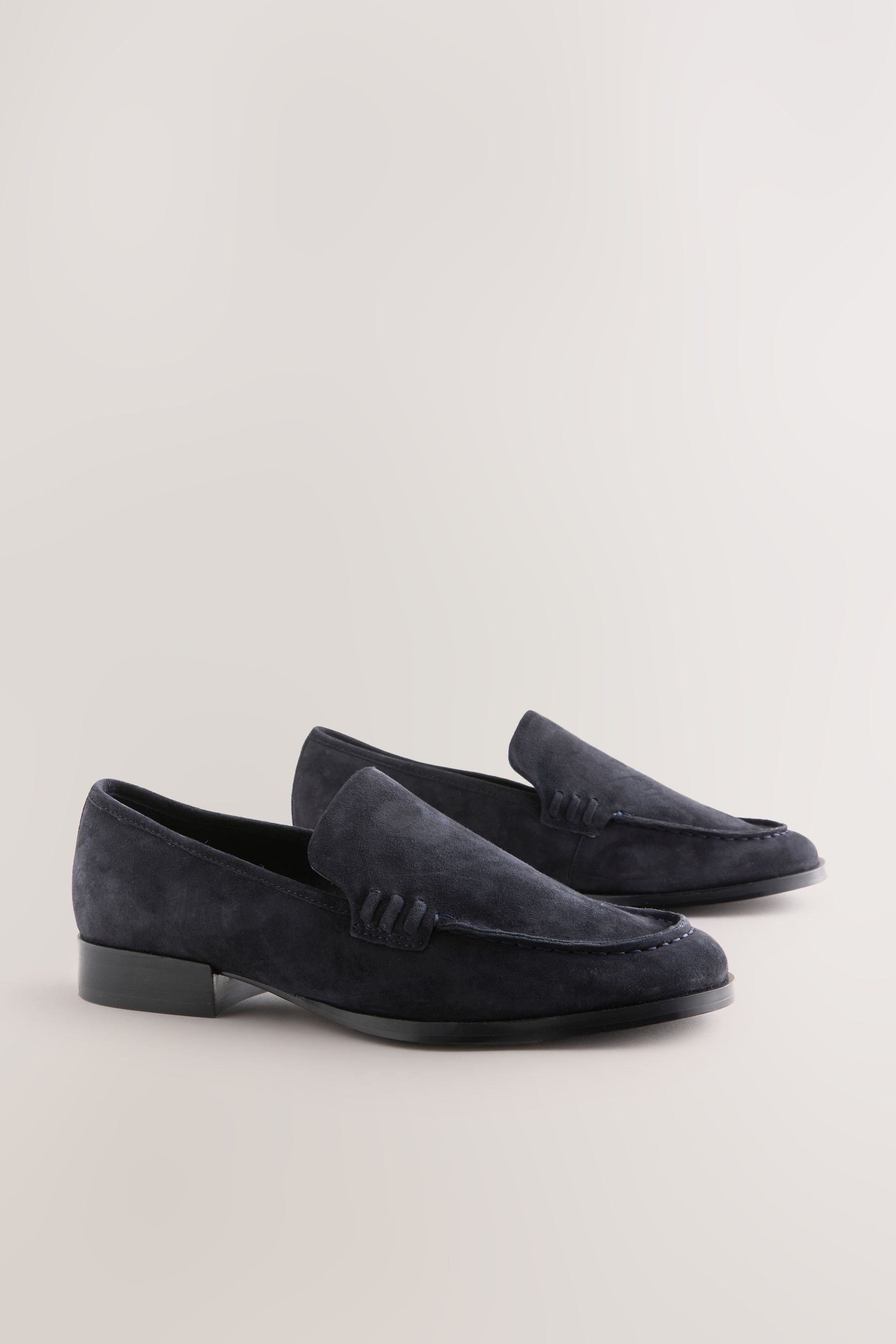 Next Forever Comfort® runde, adrette Leder-Loafer Loafer (1-tlg)