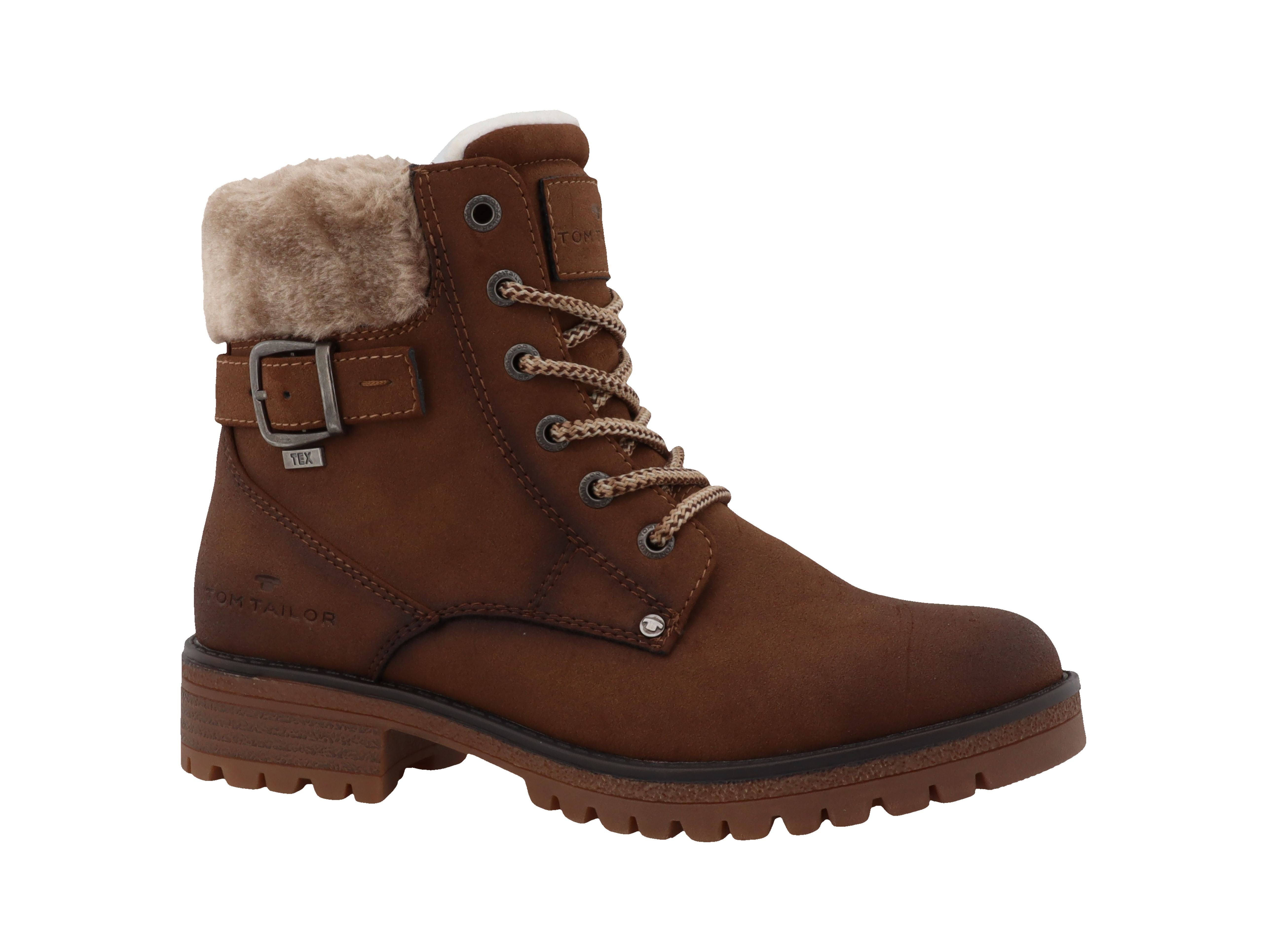 TOM TAILOR Winterboots Workerboots, Hiking Boot mit Blockabsatz