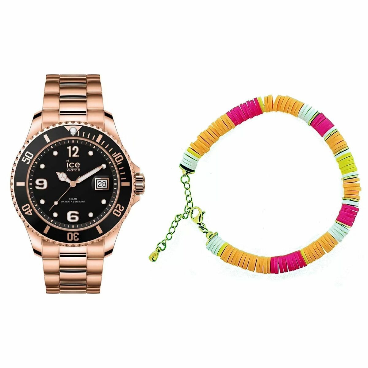 Ice Quarzuhr Ice Damenuhr 020909 Ø 40 mm Edelstahl Armbanduhr