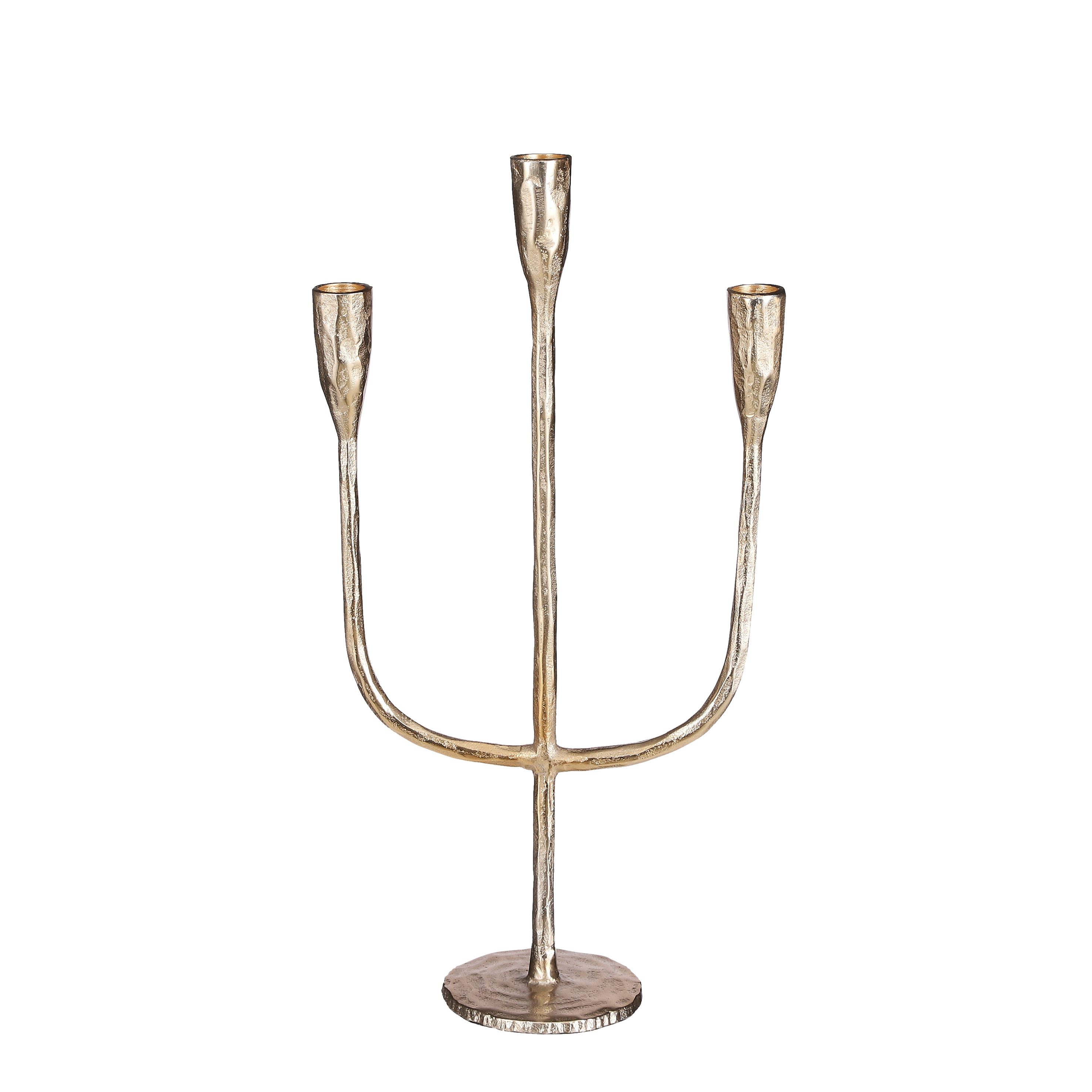 House of Seasons Kerzenständer House of Seasons Stretto Kerzenstaender gold - l21xb9,5xh40,5cm