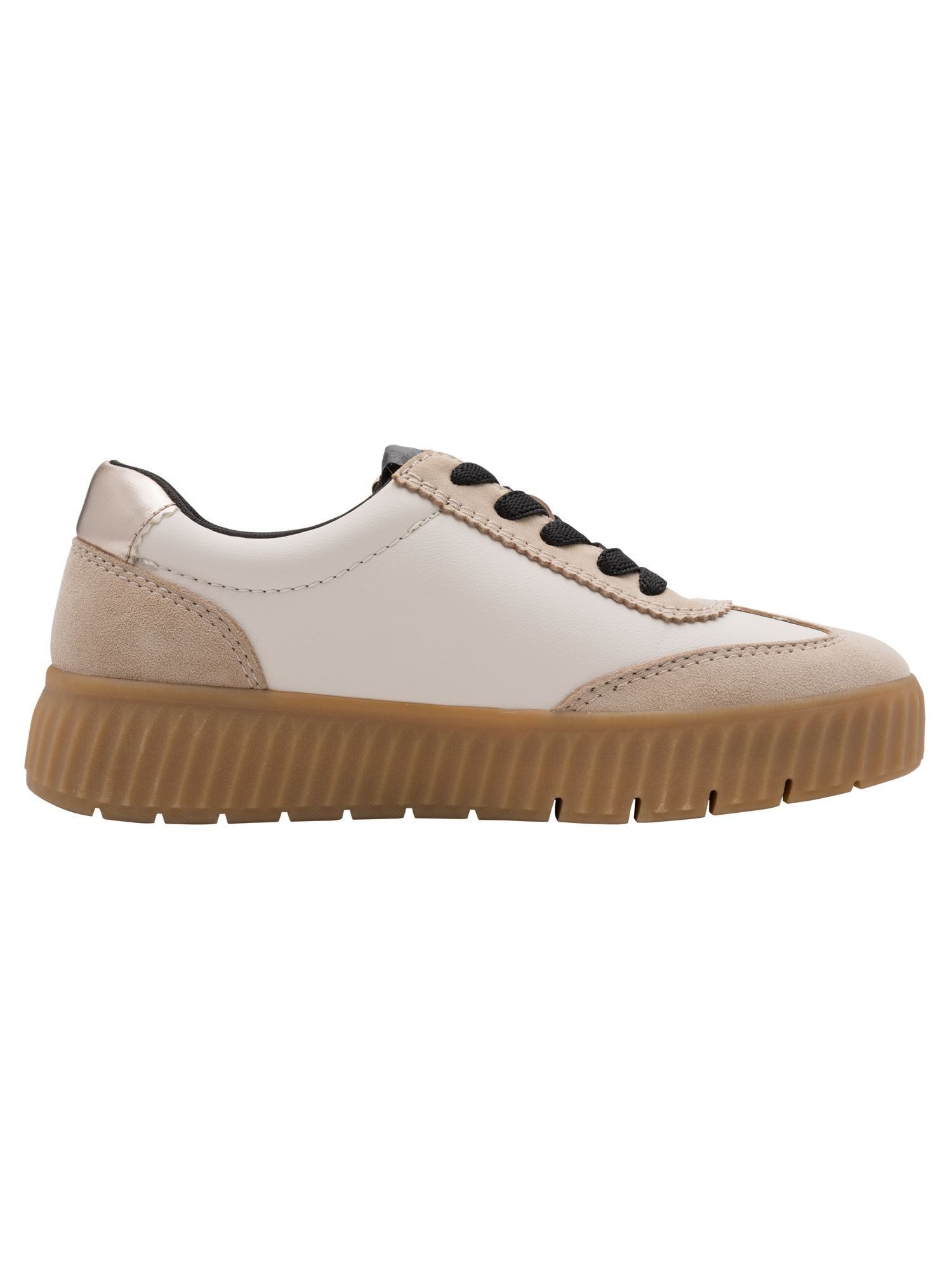 Tamaris WIDE FIT comfortFit, Removable Sock aus Leder Sneaker comfortFit