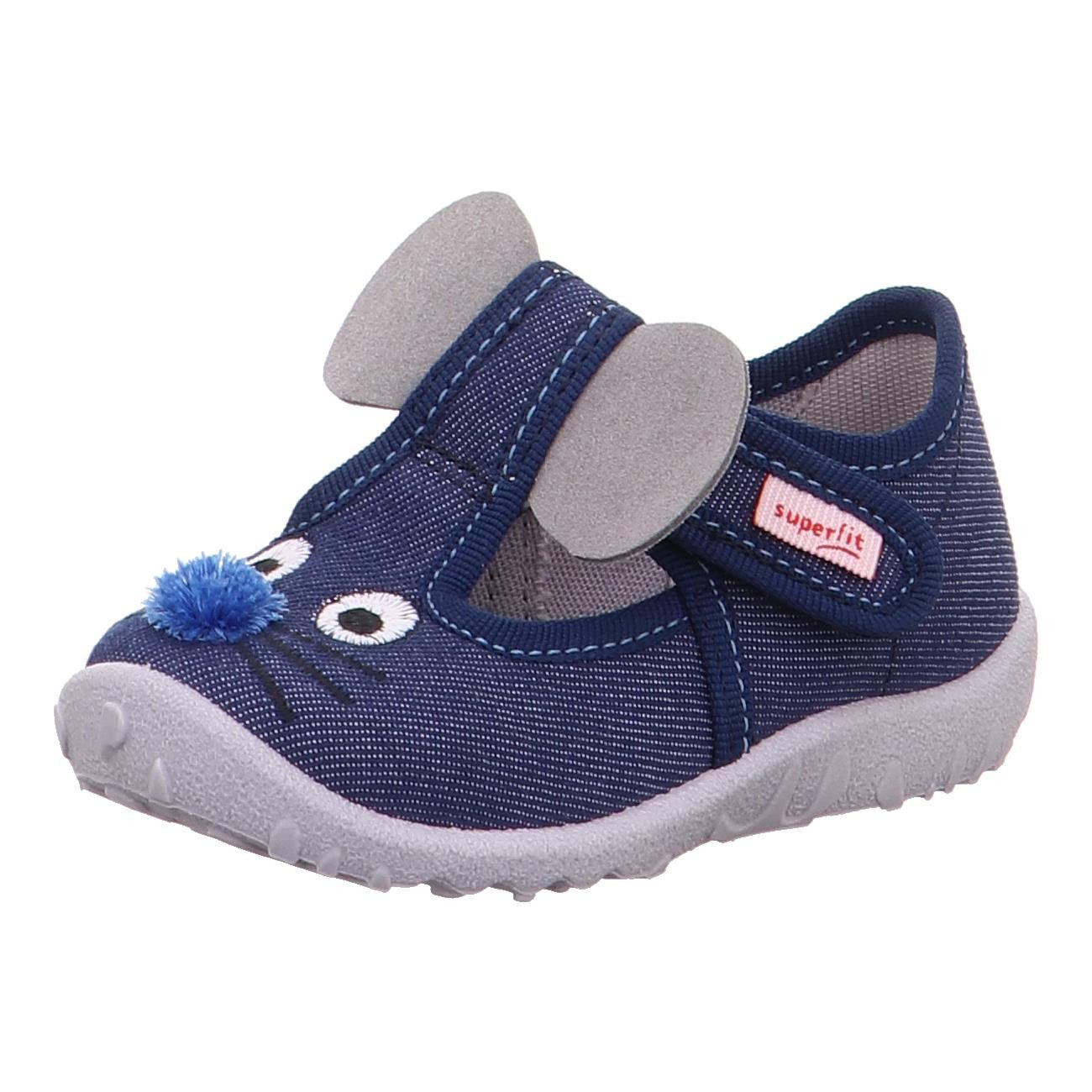Superfit SUPERFIT Hausschuh SPOTTY EUR 18 blau Hausschuh