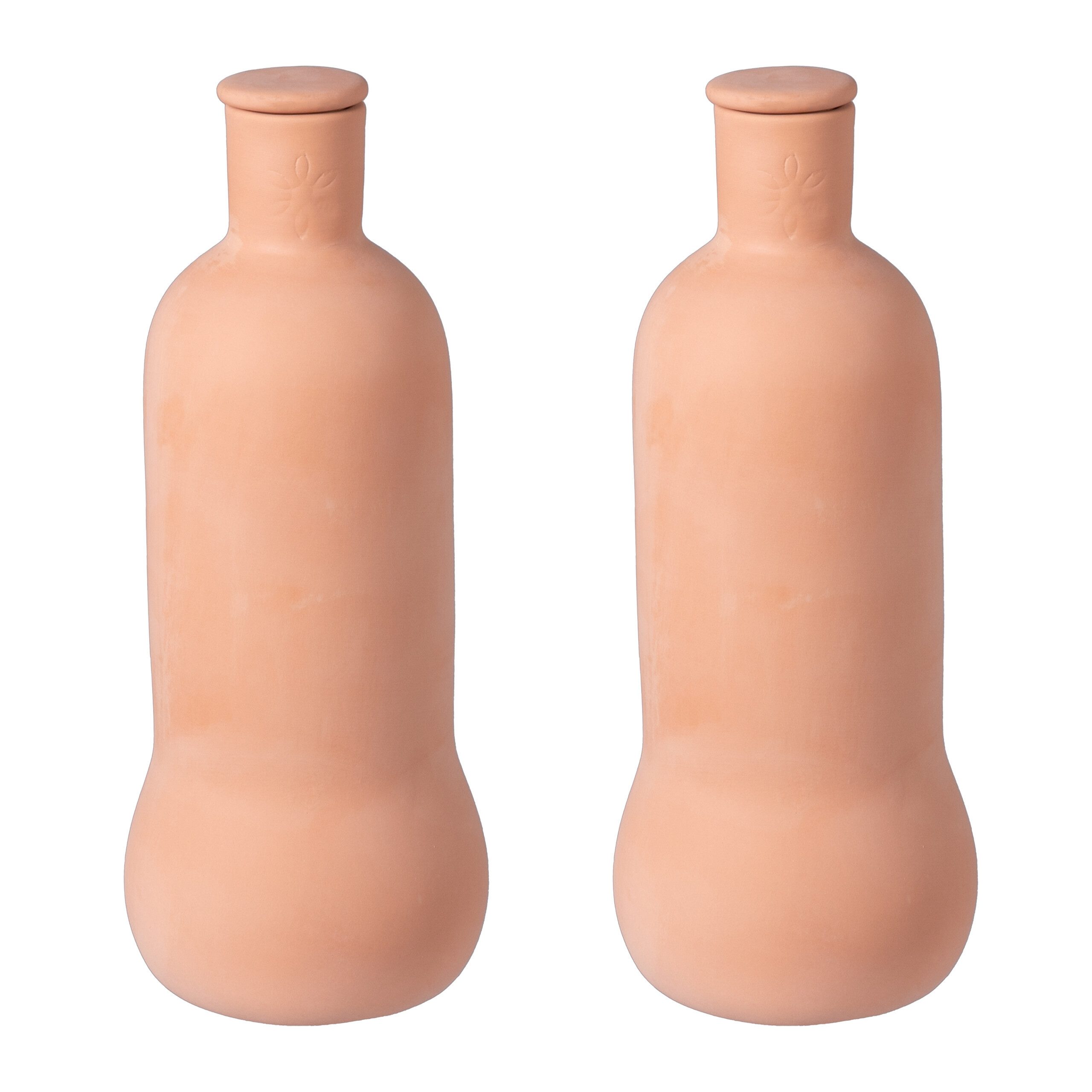 relaxdays Bewässerungssystem Ollas zur Bewässerung 1 Liter 2er Set