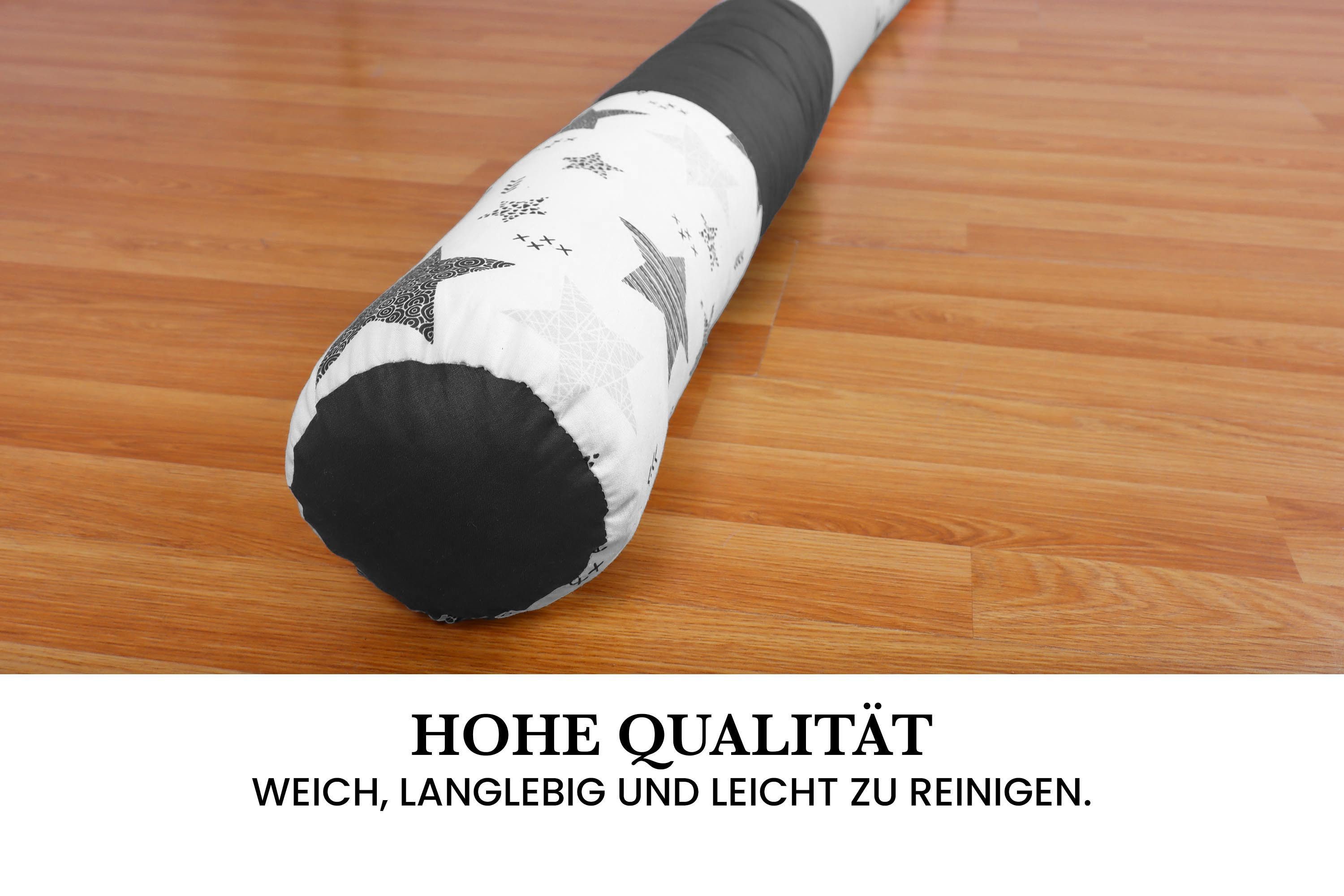 Amilian Nestchenschlange Bettschlange 210cm - Seitenschläferkissen - Nestschlangen, (Nestchenschlange für Kinderbett) – Bild 4 von 5