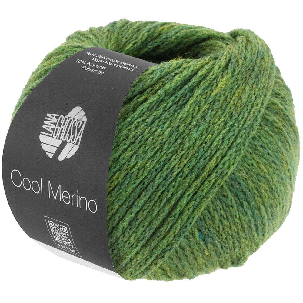 LANA GROSSA COOL MERINO Häkelwolle, 150 m (leichtes Kettengarn aus klassischer Merinowolle), 50 g
