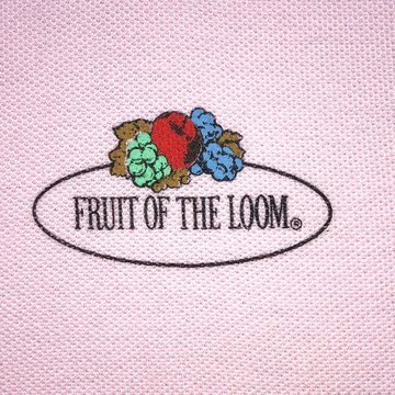 Fruit of the Loom Poloshirt Damen Polo-Shirt mit Vintage-Logo