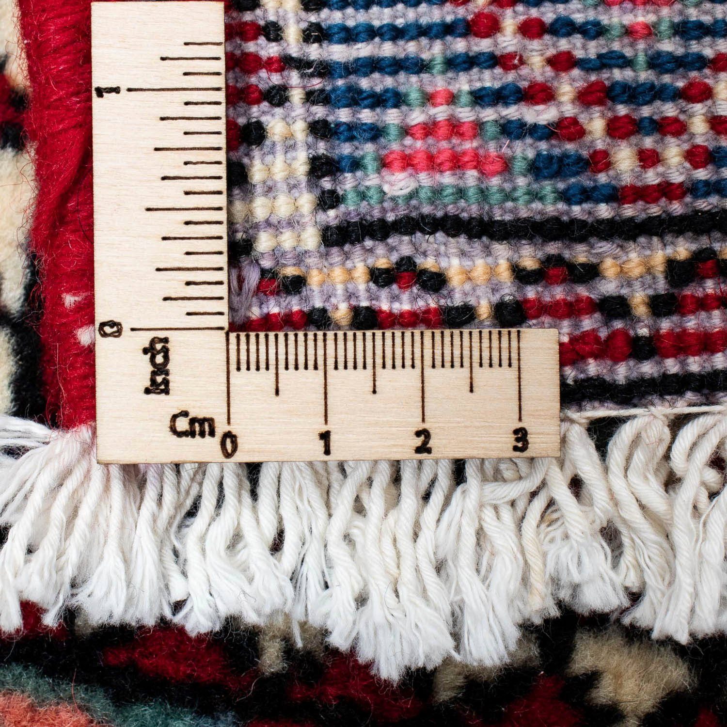 Handgeknüpft rechteckig, morgenland, Wollteppich 125 cm, 10 mm, 76 Abadeh Höhe: Medaillon x