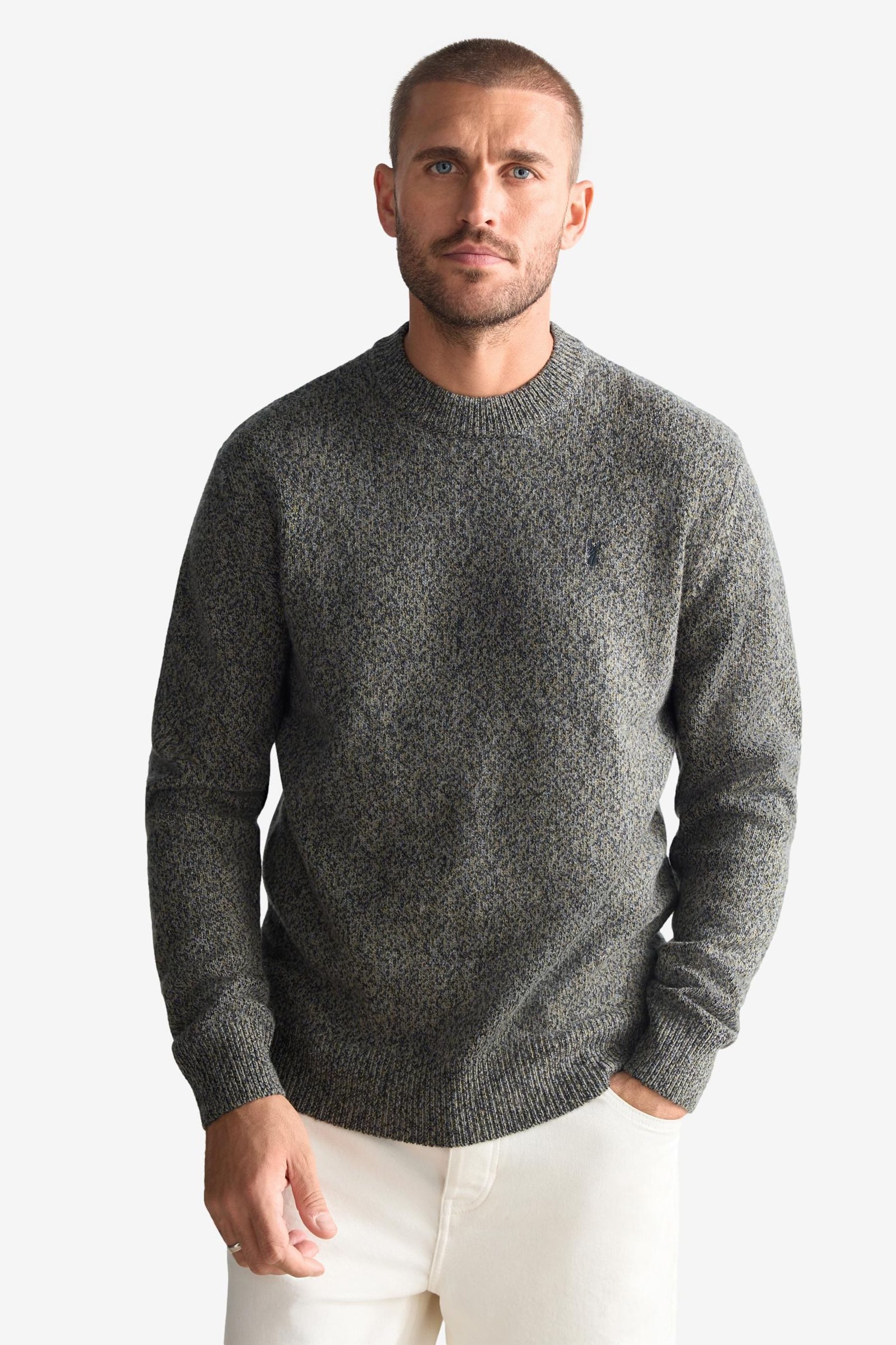 Rundhalspullover Regular Fit Rundhalspullover aus 100 % Lambswool