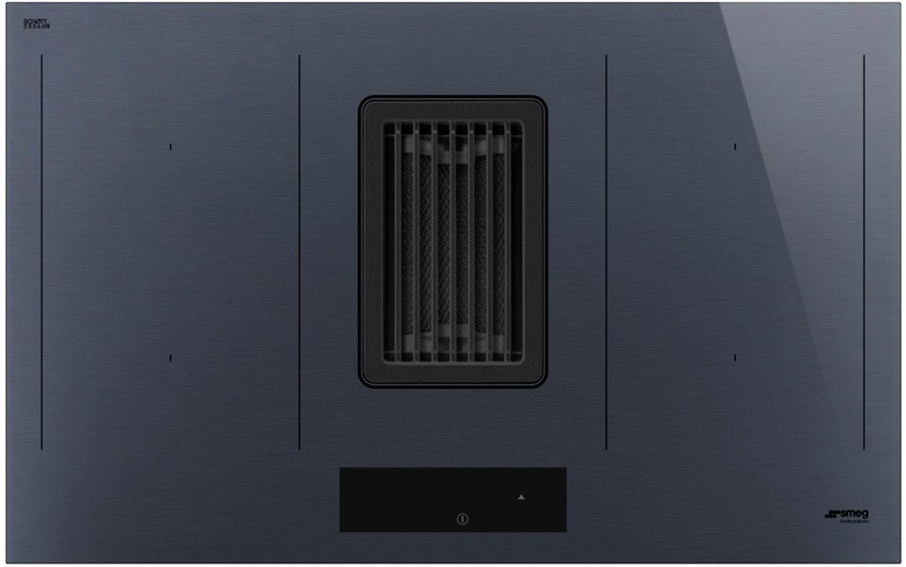 Smeg Kochfeld mit Dunstabzug HOBD182DG, mit Dunstabzug