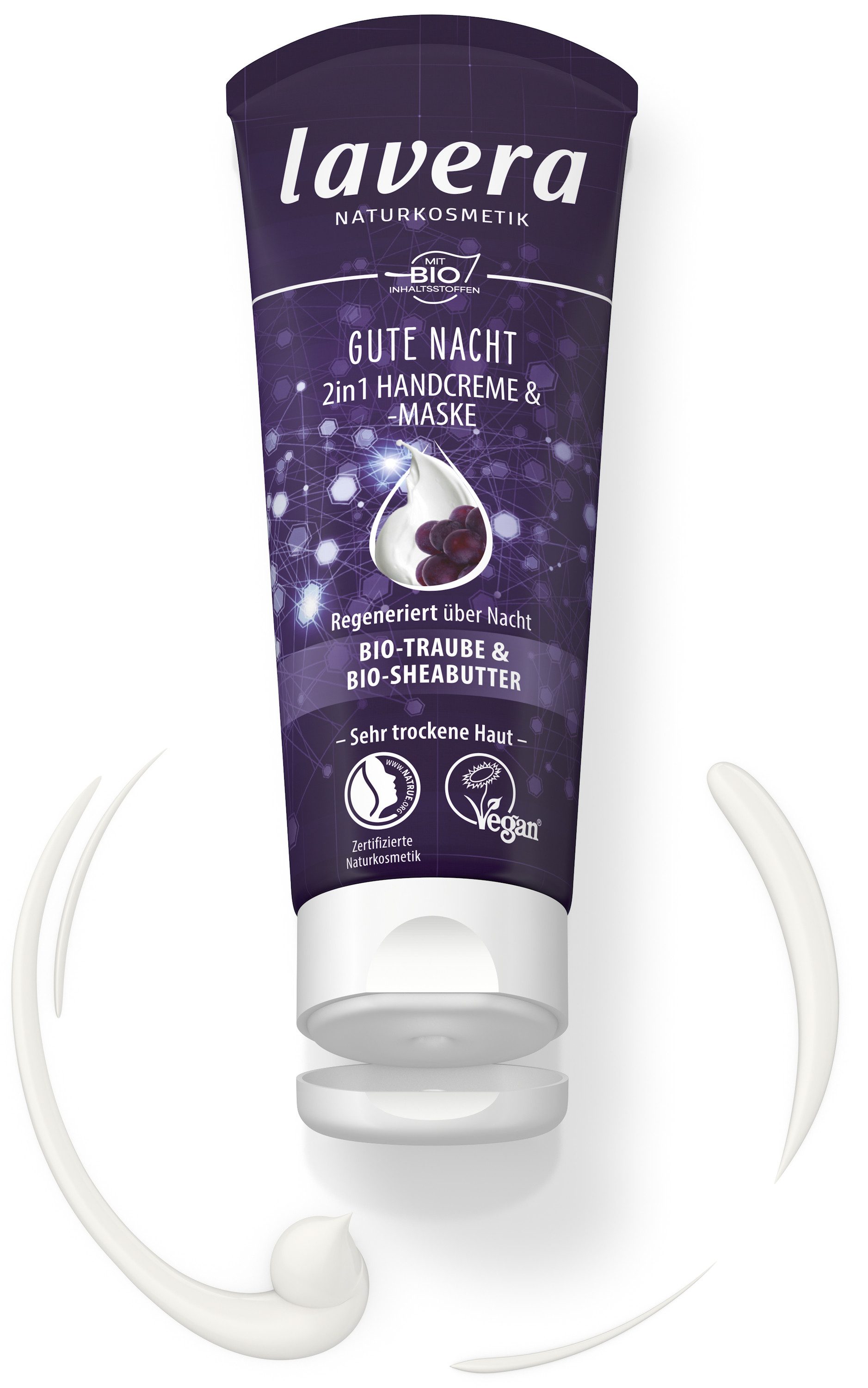 lavera Handcreme Gute Nacht 2in1 Handcreme & -maske