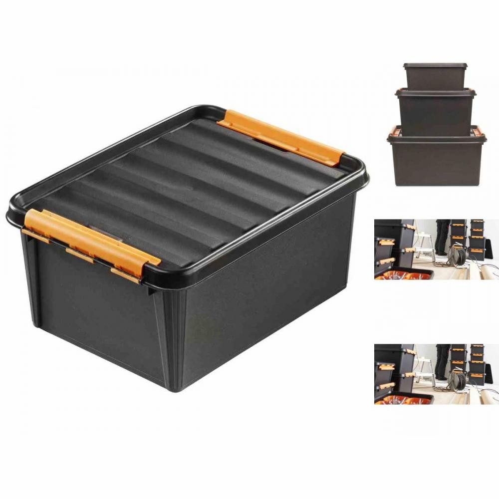 Orthex Aufbewahrungsbox ORTHEX PROFI-Box 32 l schwarz SmartStore Pro 31 SmartStore Pro