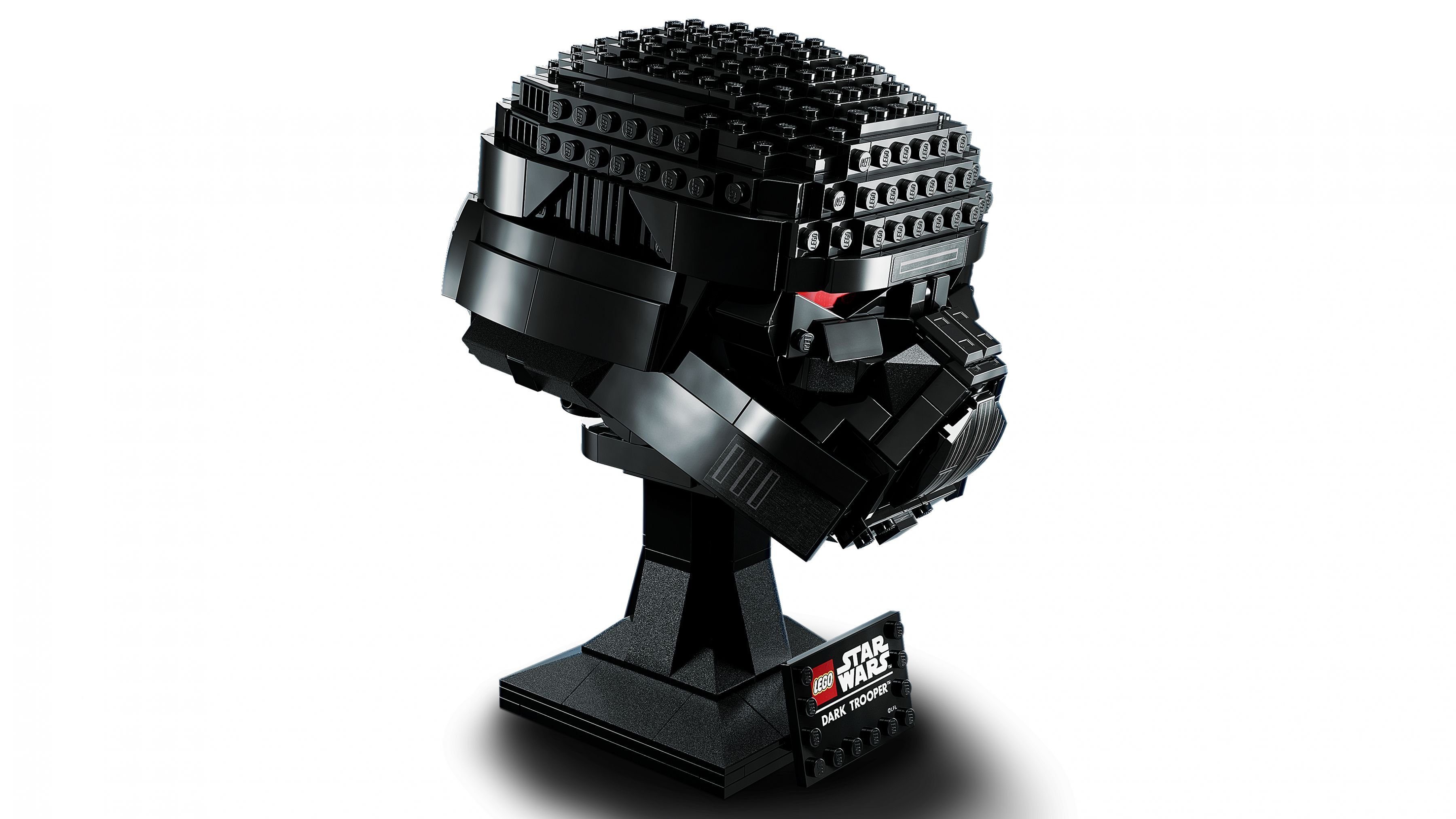 - (Set) Konstruktionsspielsteine EOL 2023, Trooper™ Dark LEGO® LEGO 75343 Helm STAR WARS