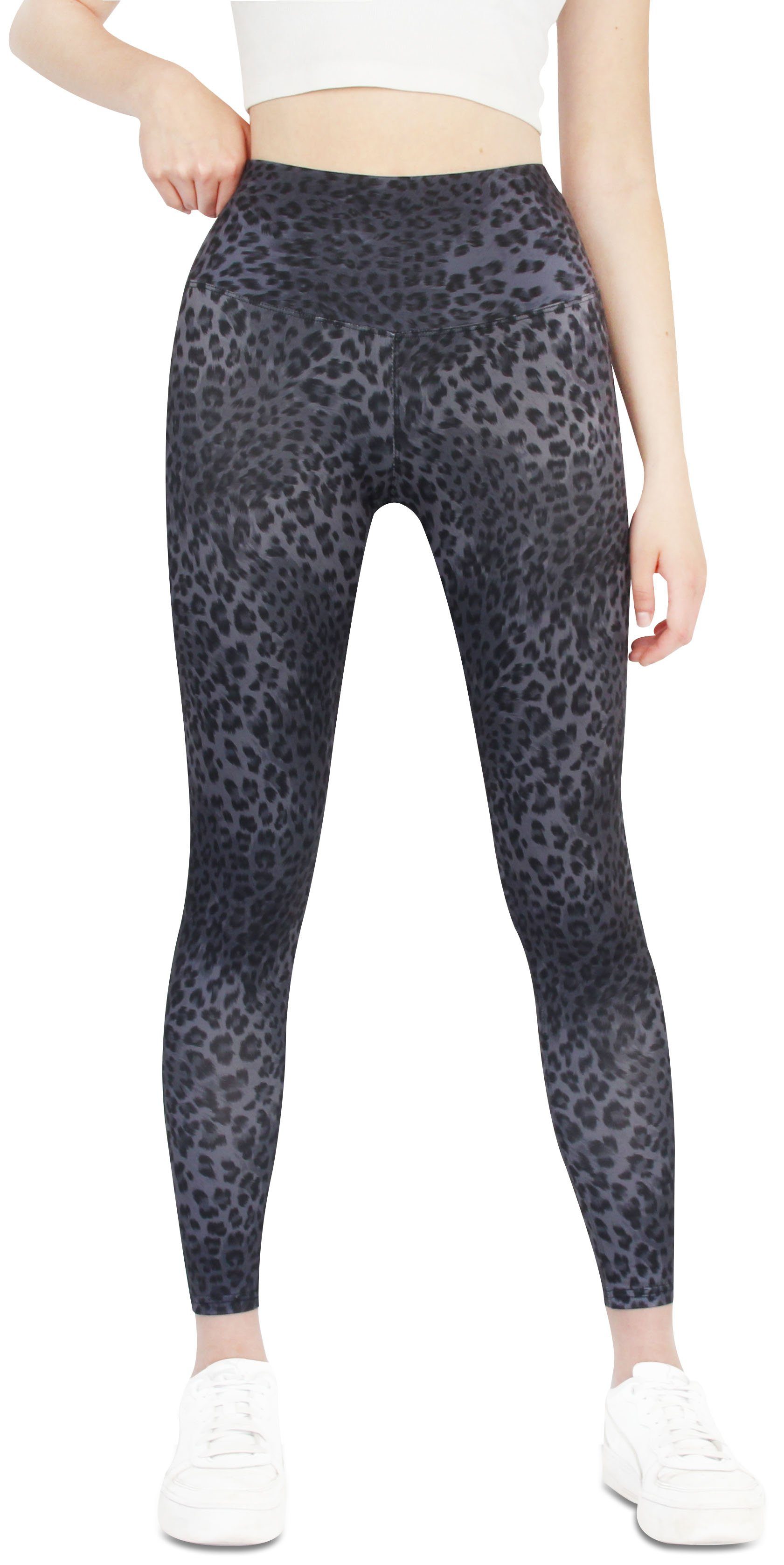 Frentree Leggings für Damen, Lange Sport Leggings, High Waist, Yoga Hose in vielen Farben, Laufhose mit hohem Komfort