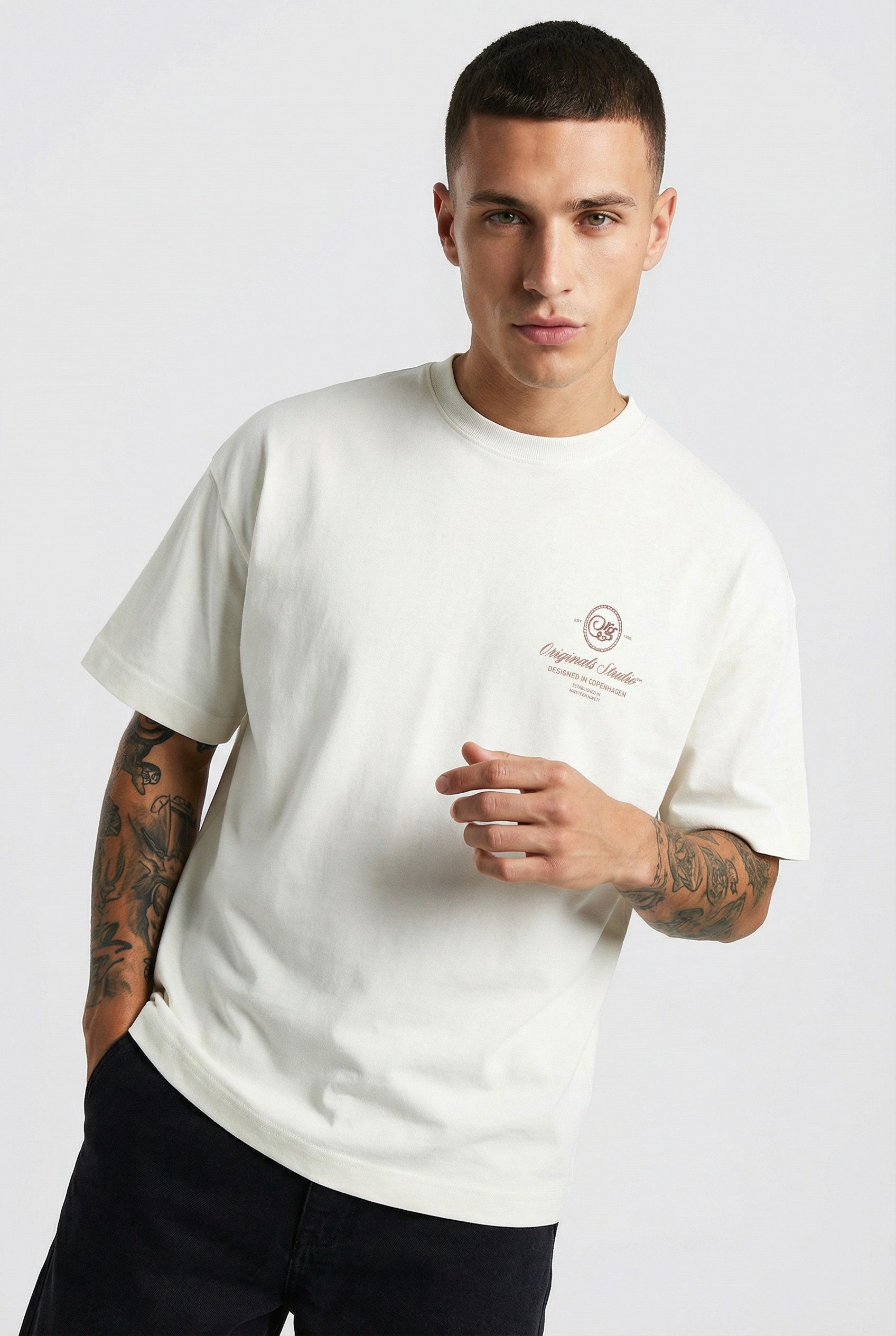 Jack & Jones T-Shirt JORNIAGARA MINIMAL TEE SS CREW NECK günstig online kaufen