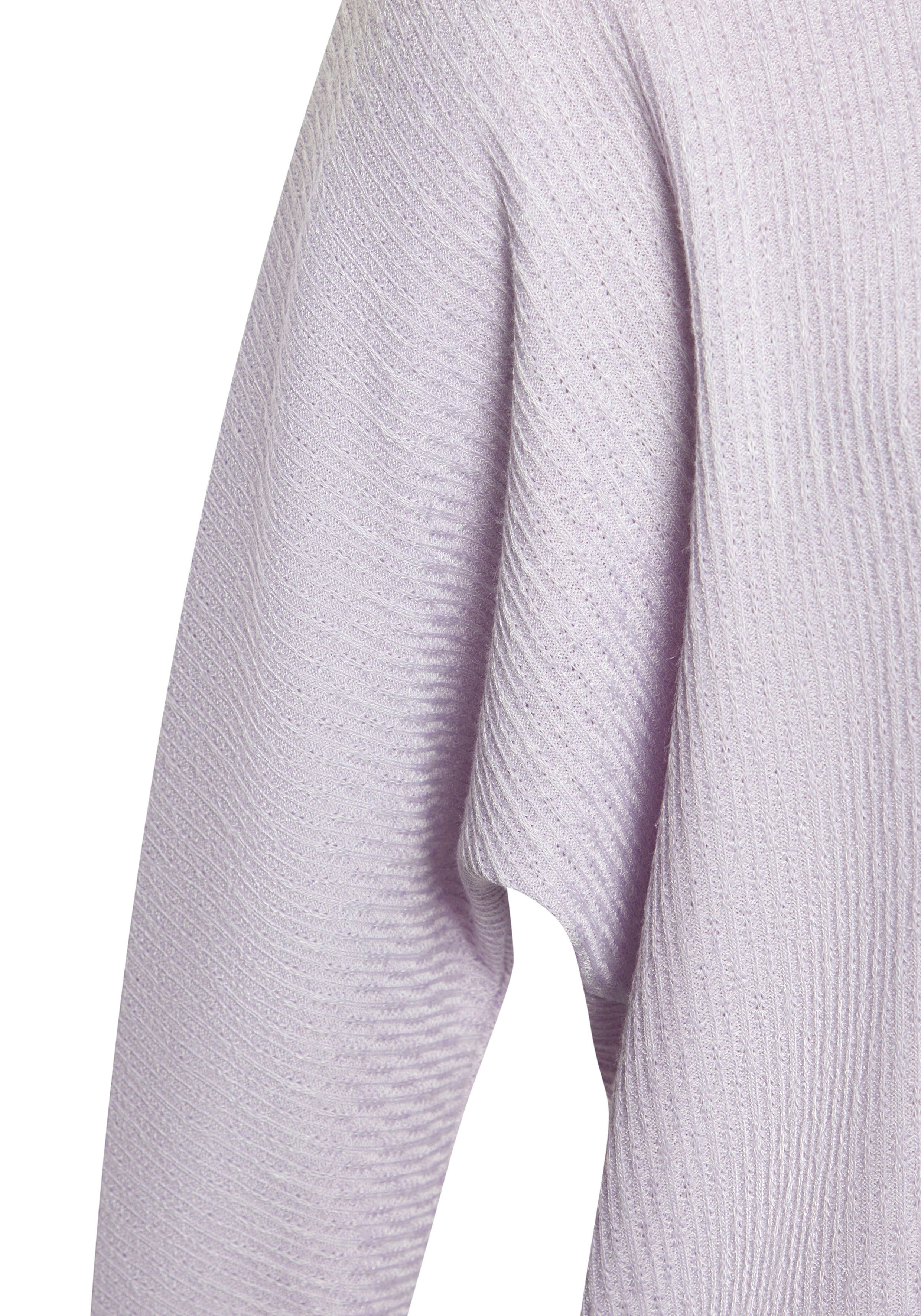 Vivance Langarmshirt in modischer Struktur-Optik aus pflegeleichter Strickqualität mit Viskose