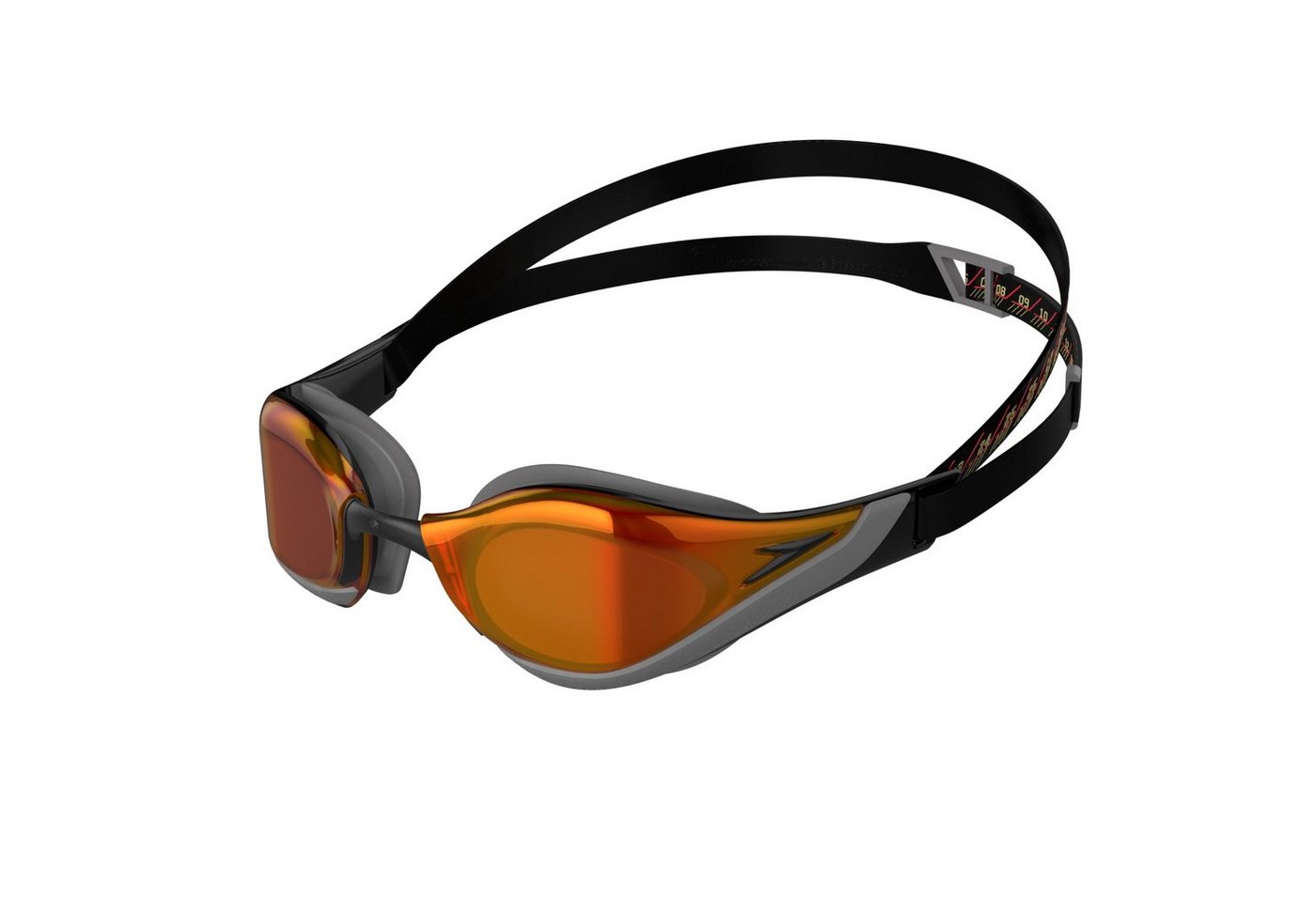 Speedo Schwimmbrille Speedo Fastskin Pure Focus Mirror, (1-St), Professionelle Performance